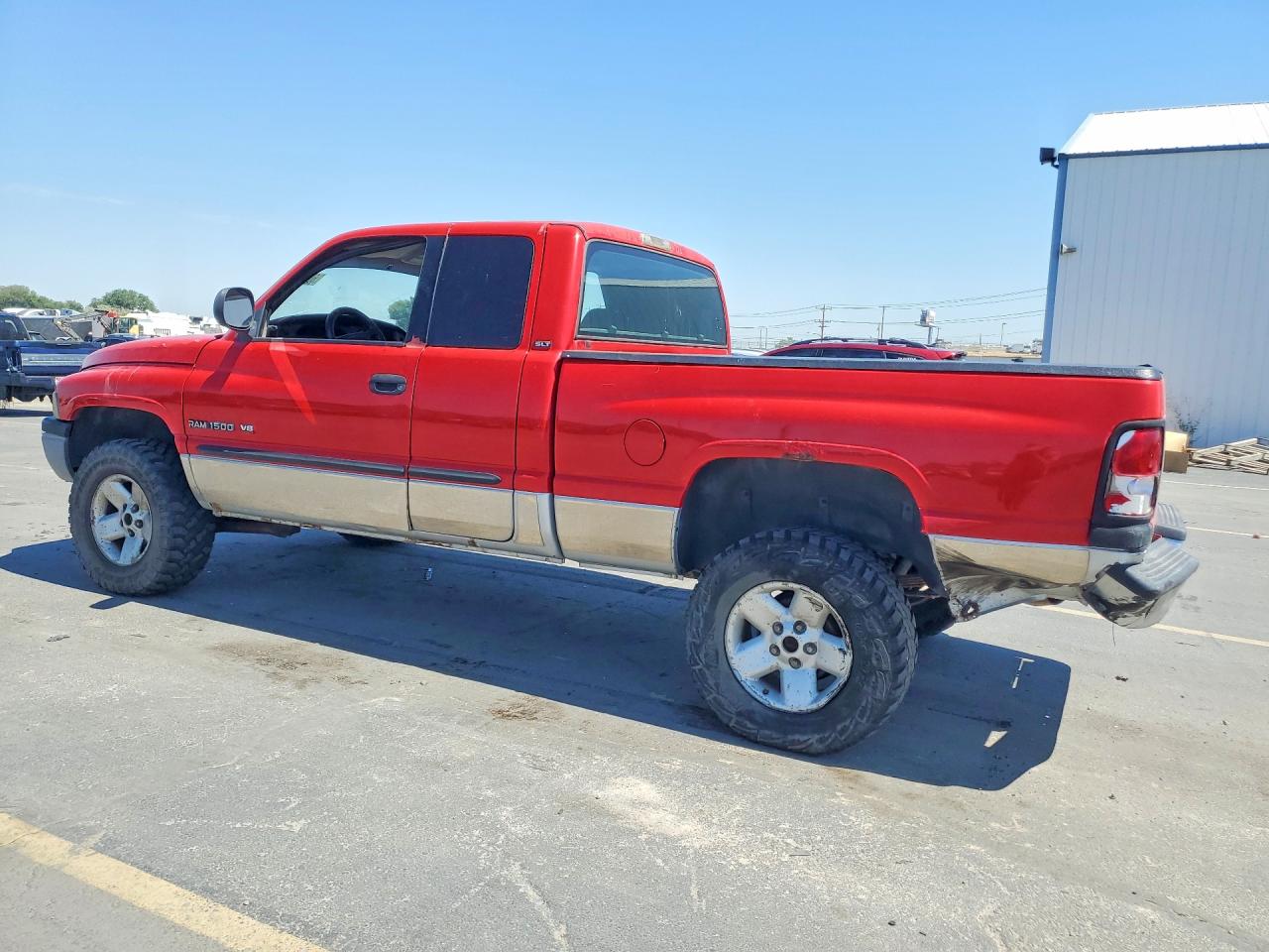 2001 Dodge Ram 1500 Red vin: 1B7HF13Z71J580893