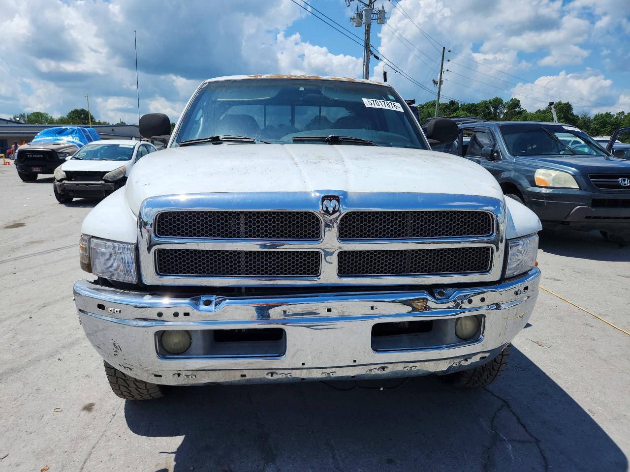 1998 Dodge Ram 1500 White vin: 1B7HF13Z7WJ104294