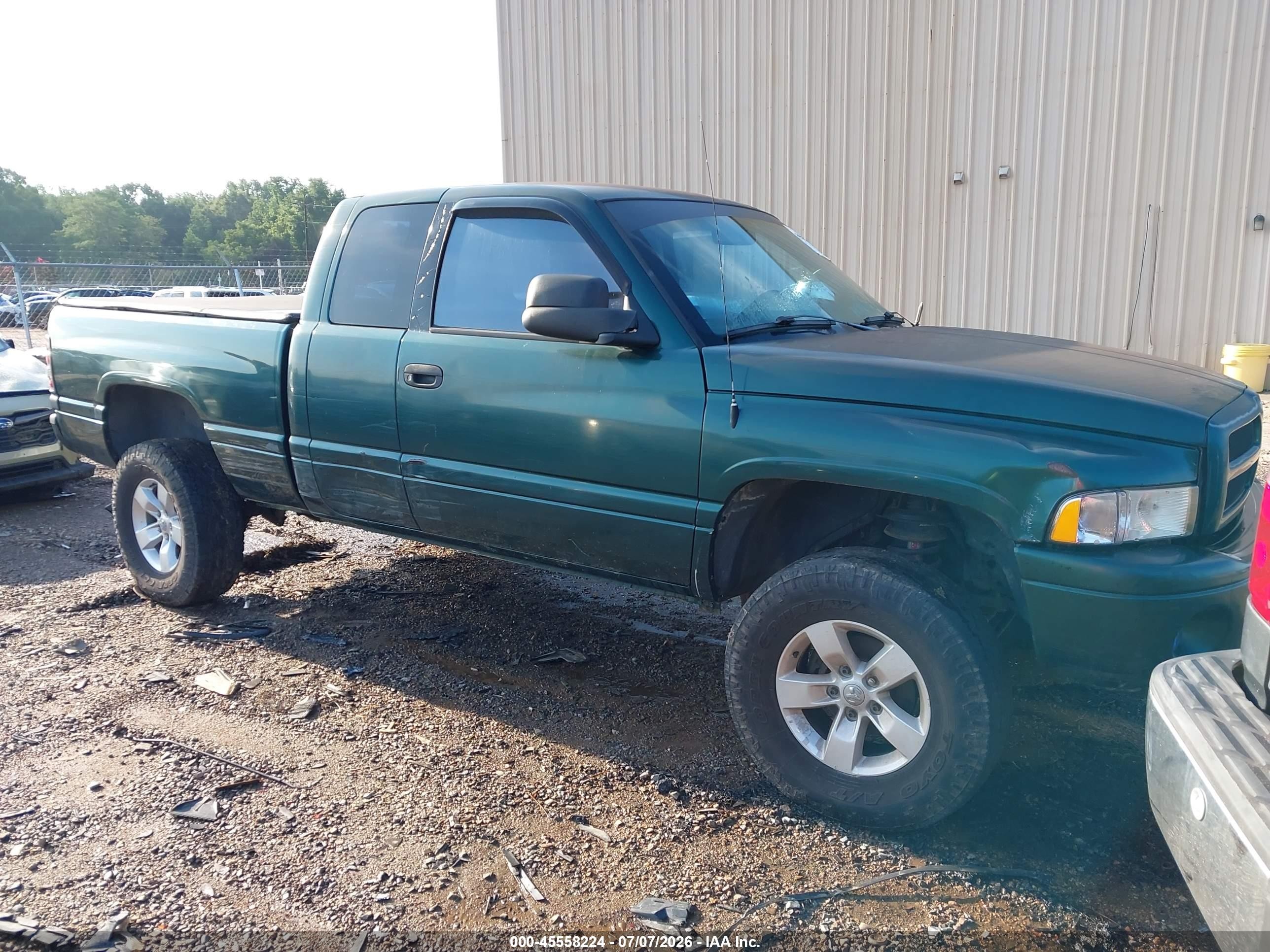 2000 Dodge Ram 1500 St Green vin: 1B7HF13Z7YJ111183