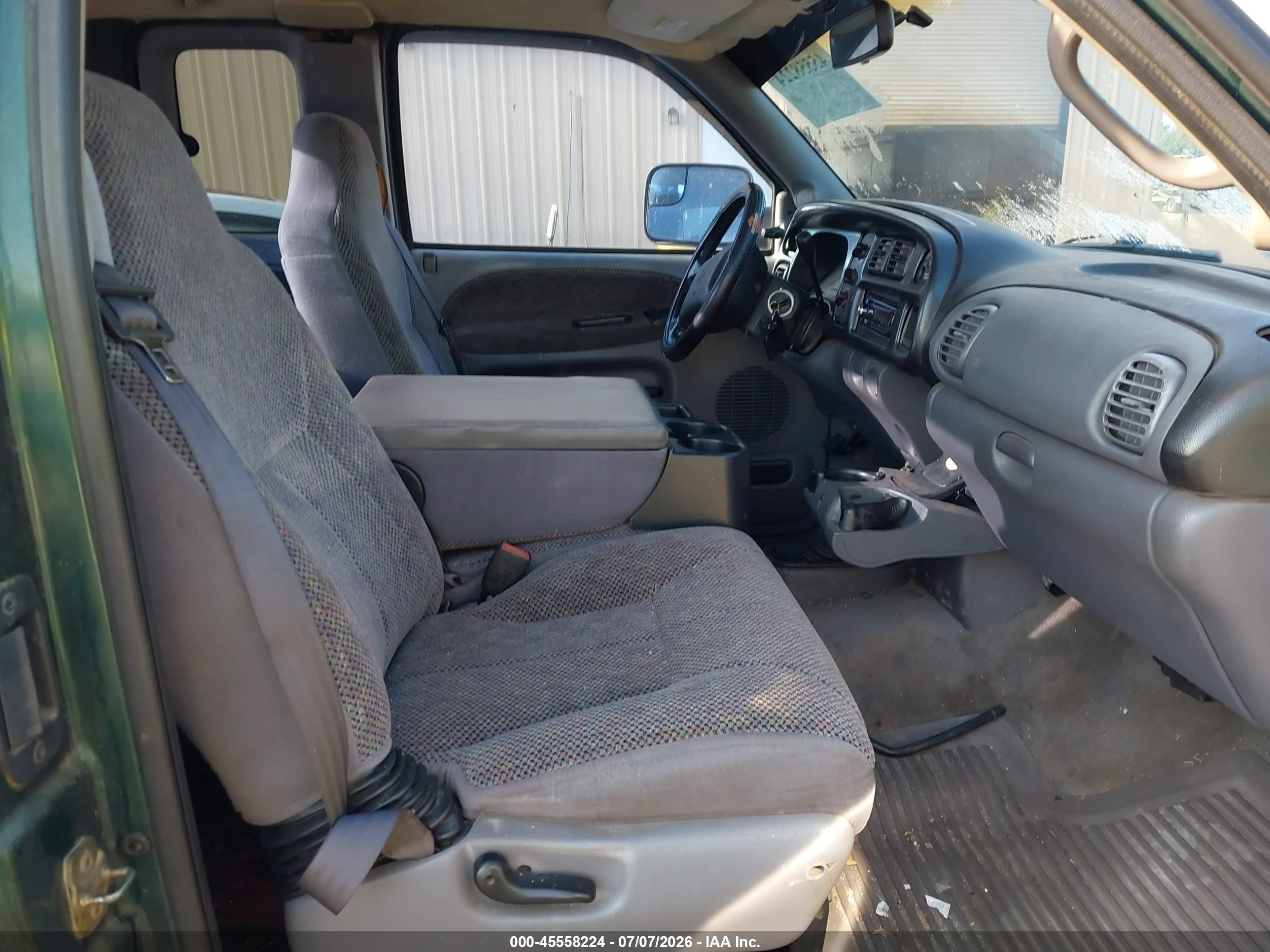 2000 Dodge Ram 1500 St Green vin: 1B7HF13Z7YJ111183