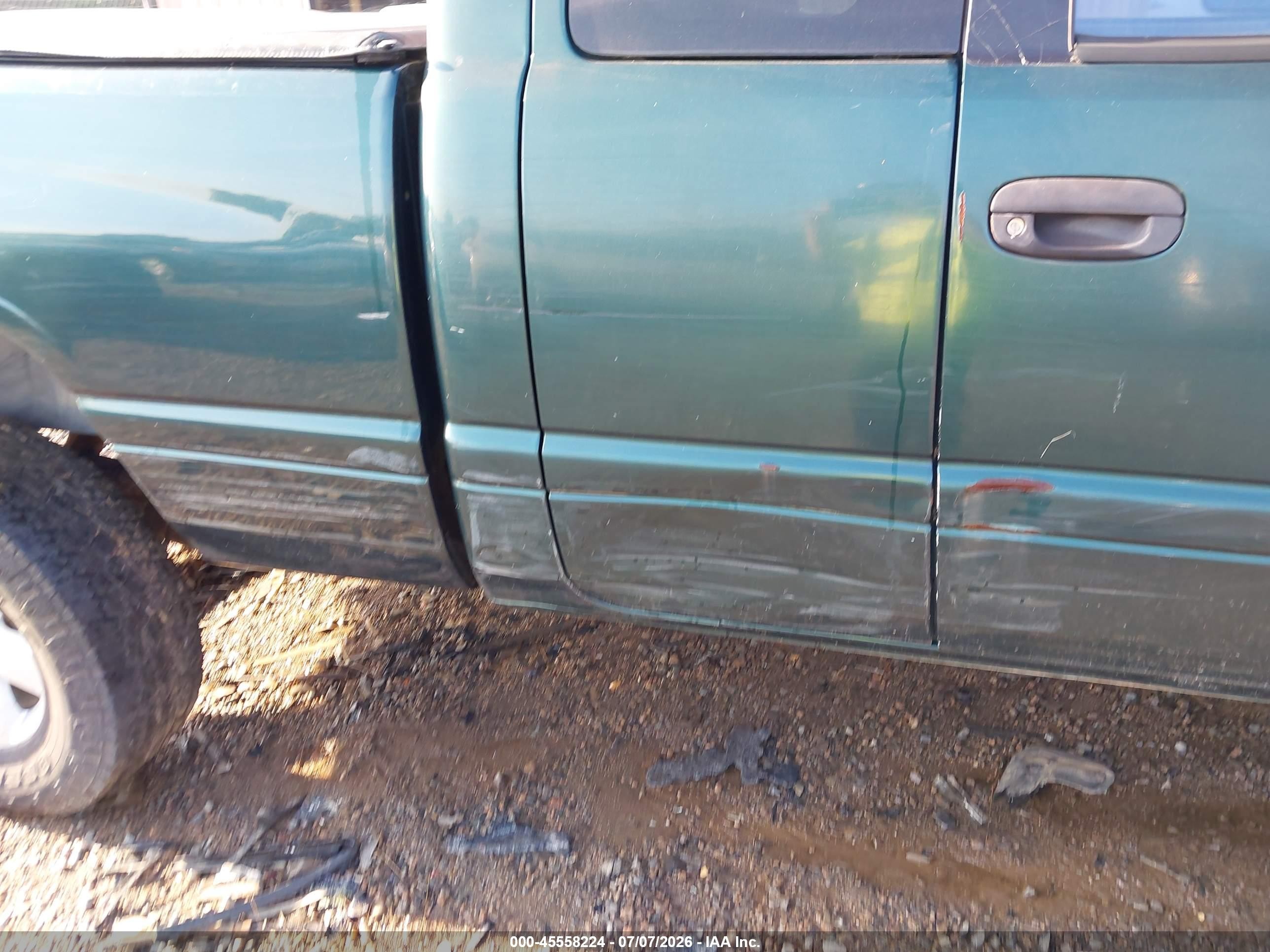 2000 Dodge Ram 1500 St Green vin: 1B7HF13Z7YJ111183
