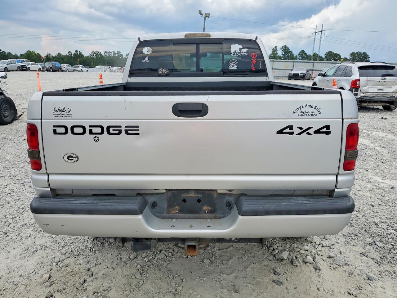 2001 Dodge Ram 1500 Silver vin: 1B7HF13Z81J524848