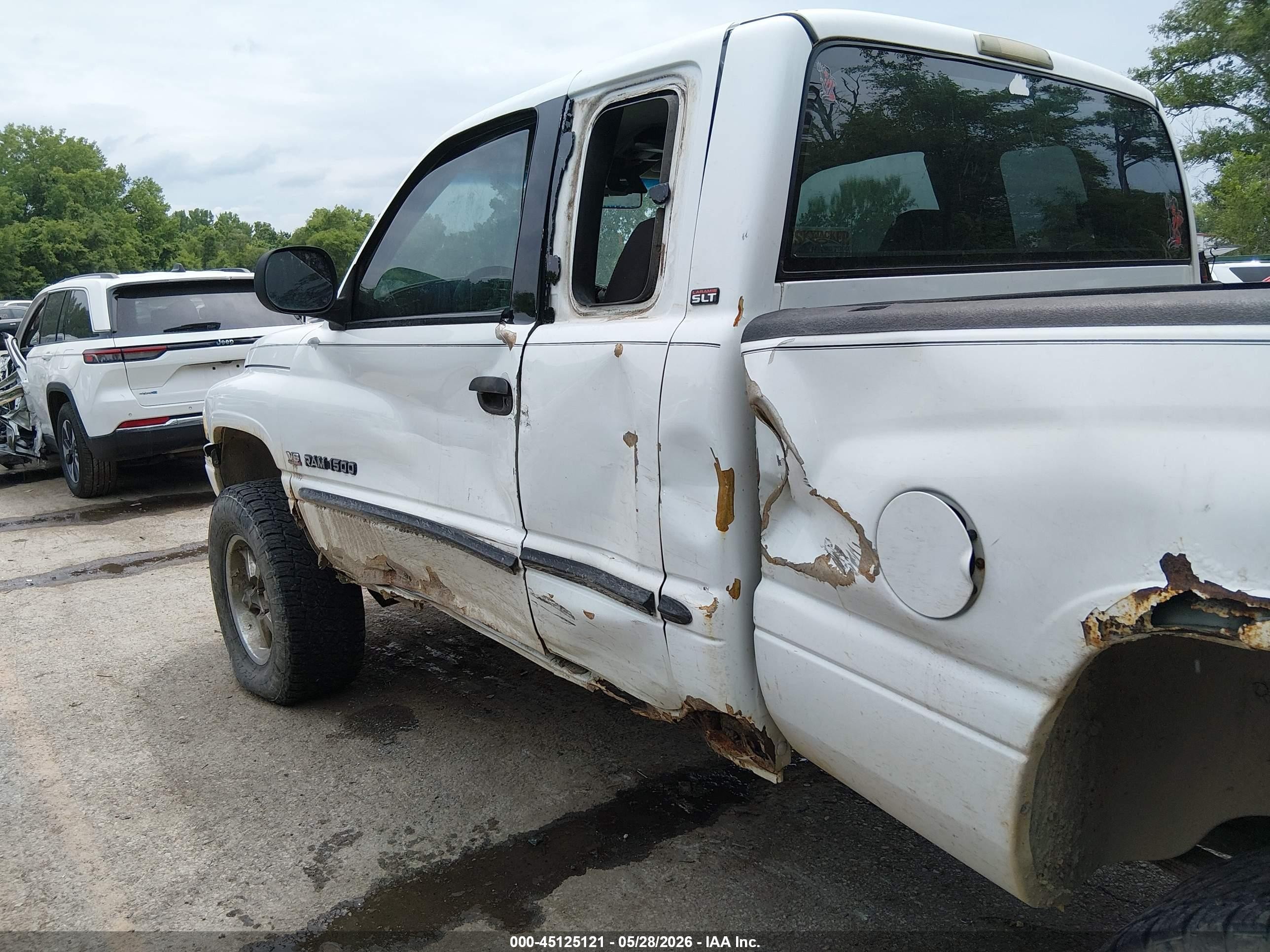 2000 Dodge Ram 1500 St Белый vin: 1B7HF13Z9YJ122895