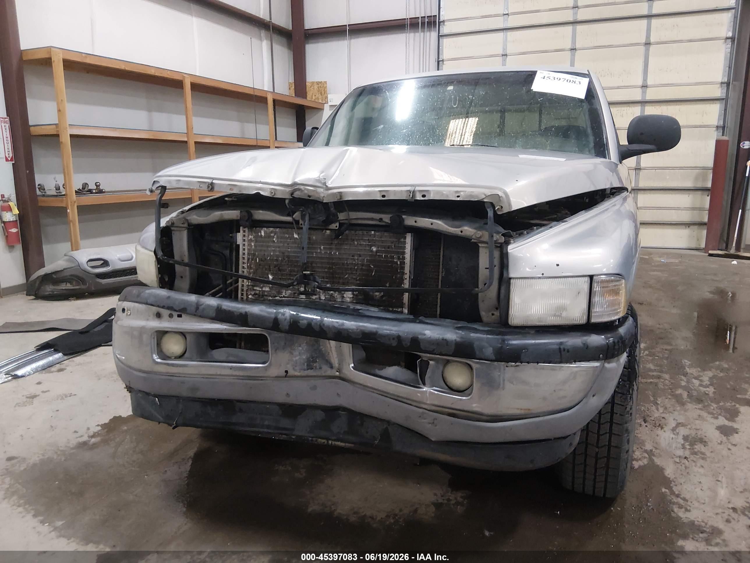 2001 Dodge Ram 1500 St Gray vin: 1B7HF13ZX1J290437