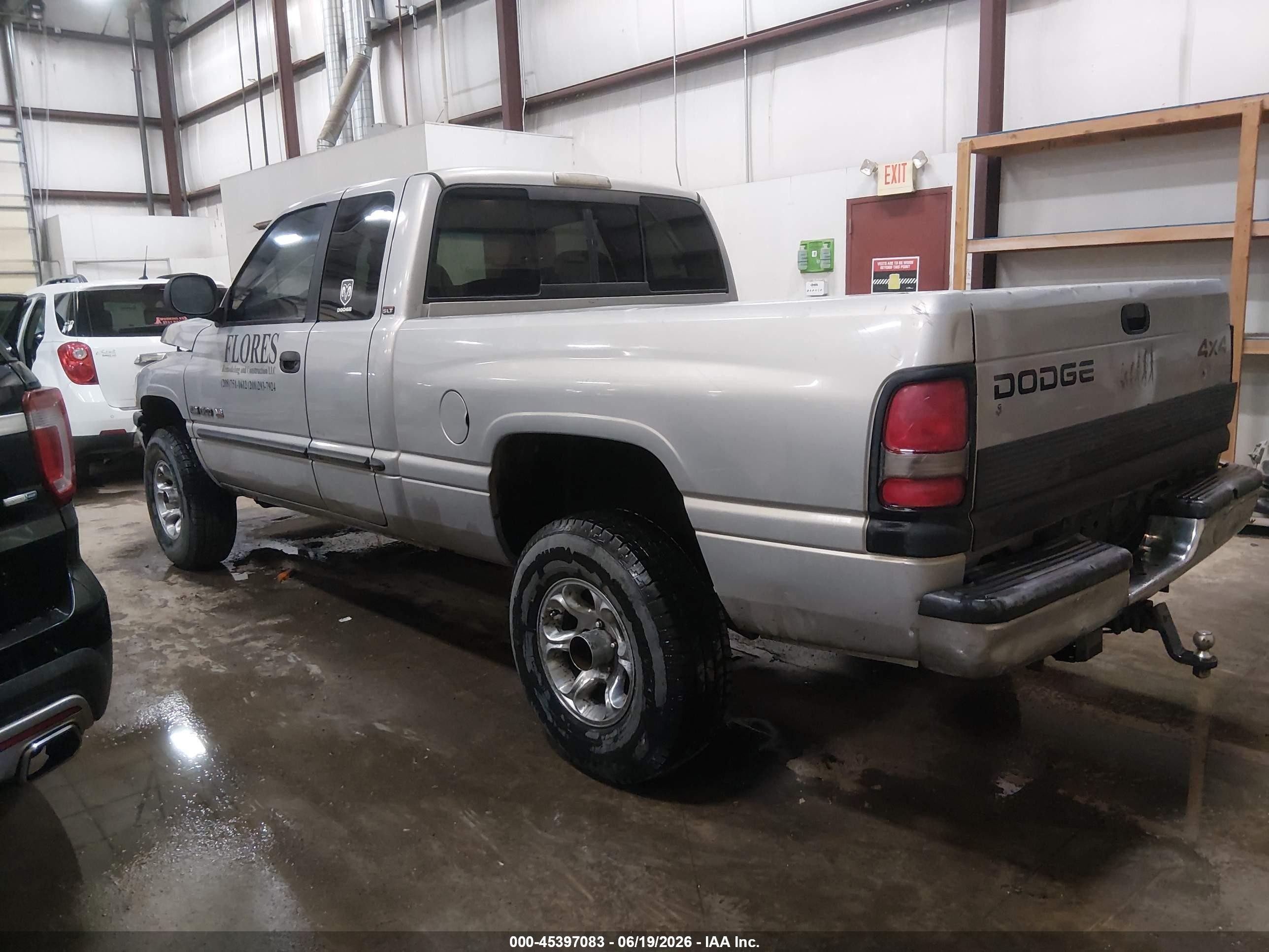 2001 Dodge Ram 1500 St Gray vin: 1B7HF13ZX1J290437