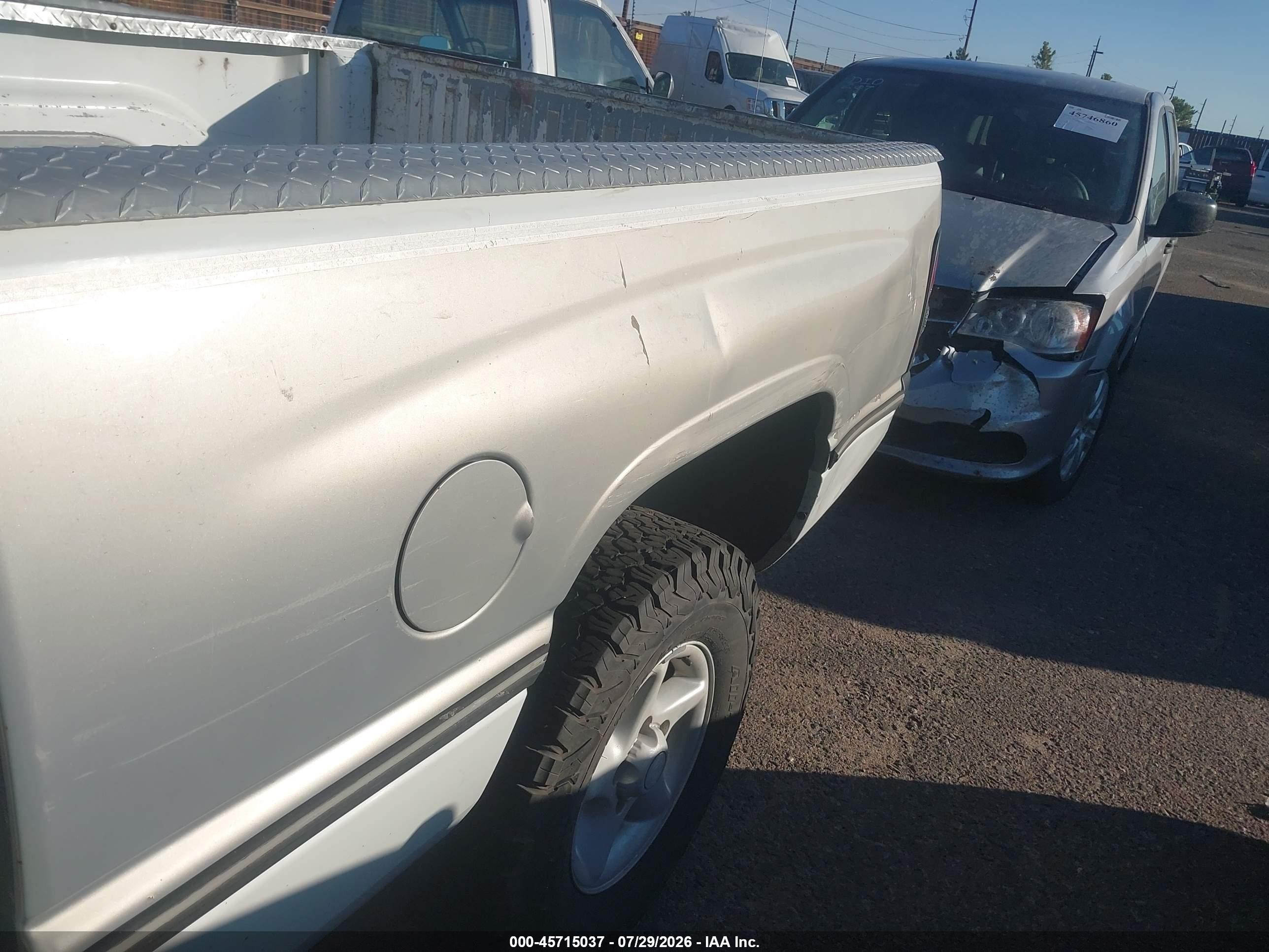 1997 Dodge Ram 1500 St White vin: 1B7HF13ZXVJ618140