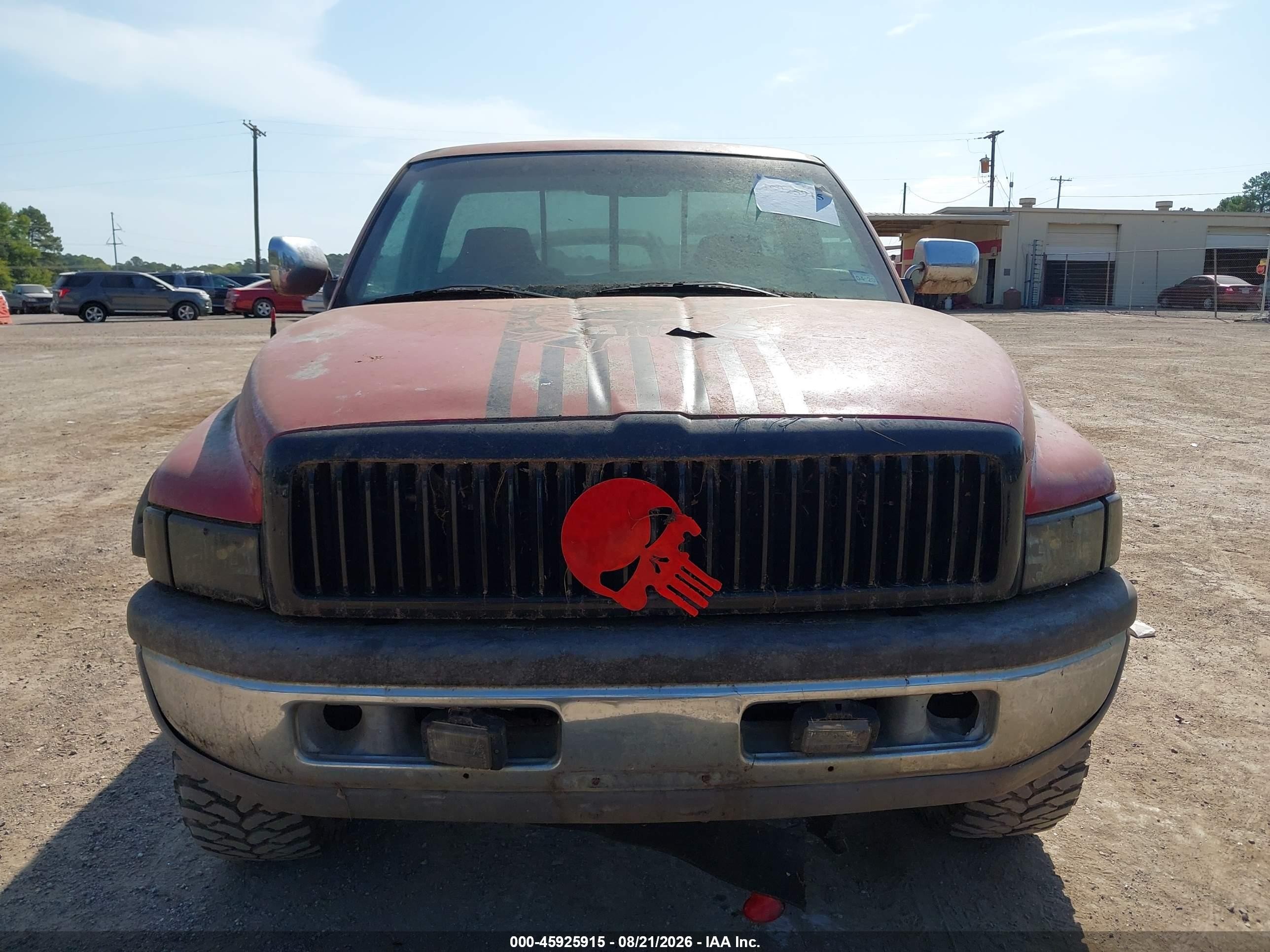 1996 Dodge Ram 1500   Red vin: 1B7HF16Y1TS656284
