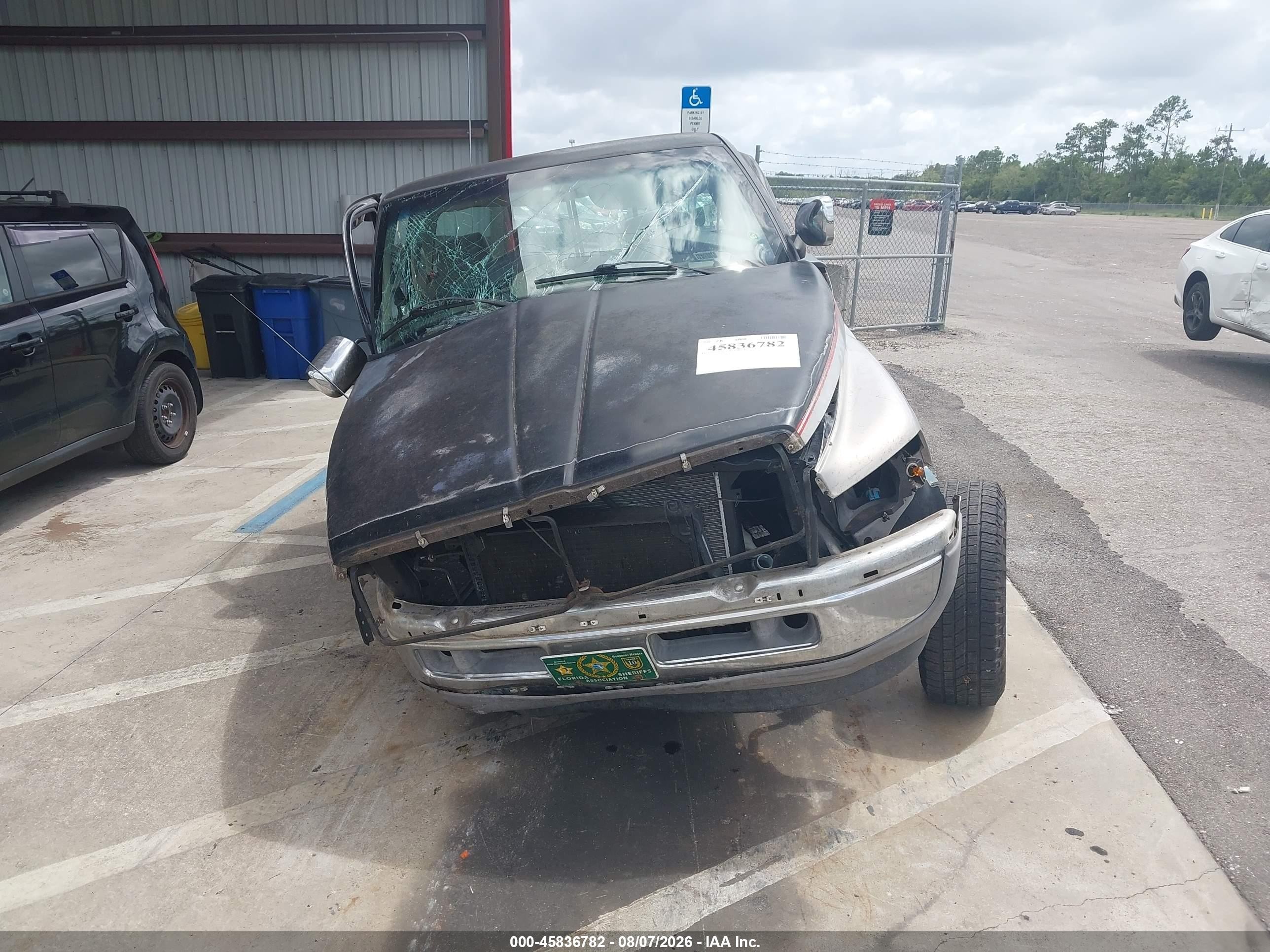 1996 Dodge Ram 1500 Gray vin: 1B7HF16Y2TS619535