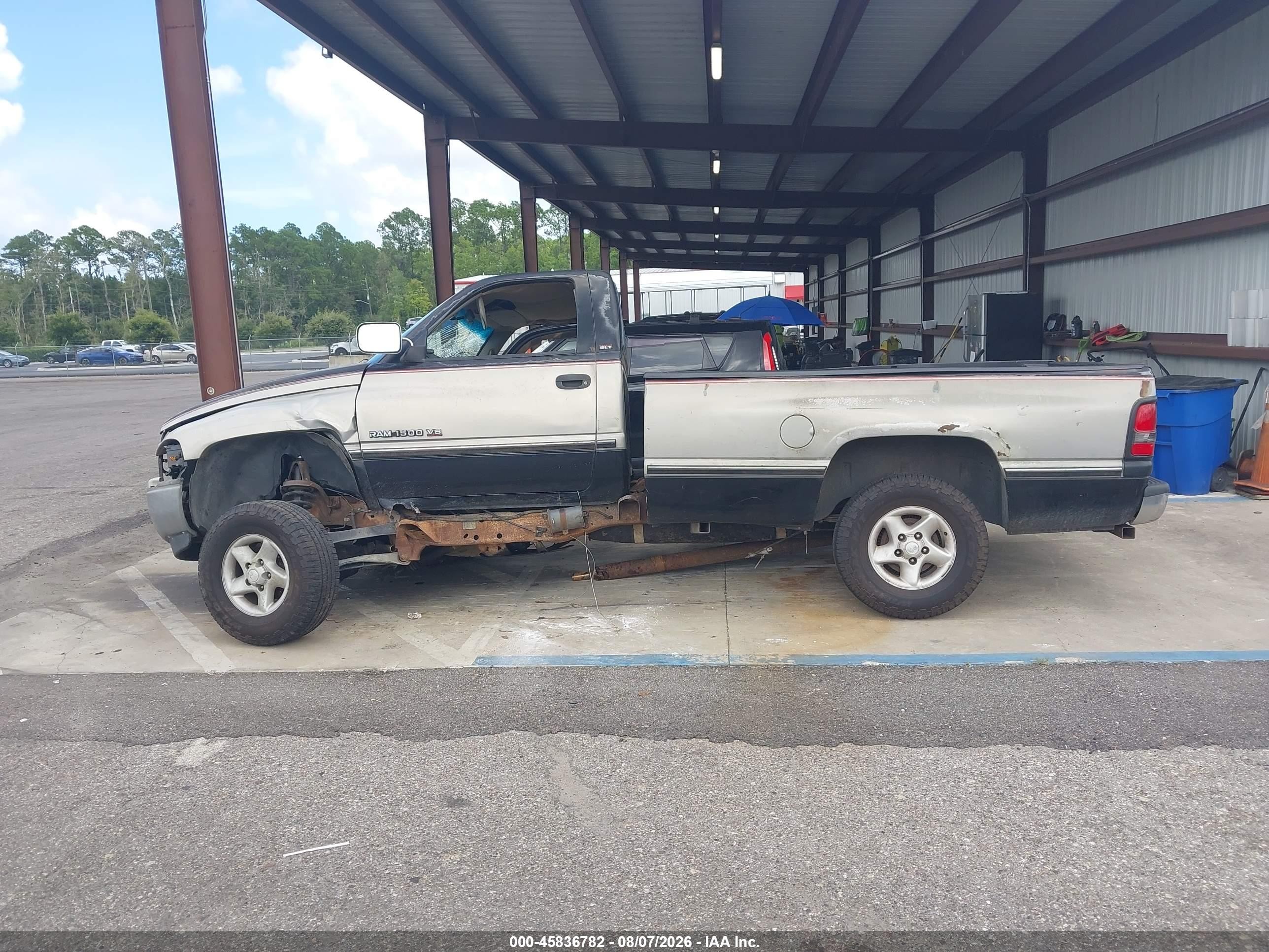 1996 Dodge Ram 1500 Gray vin: 1B7HF16Y2TS619535