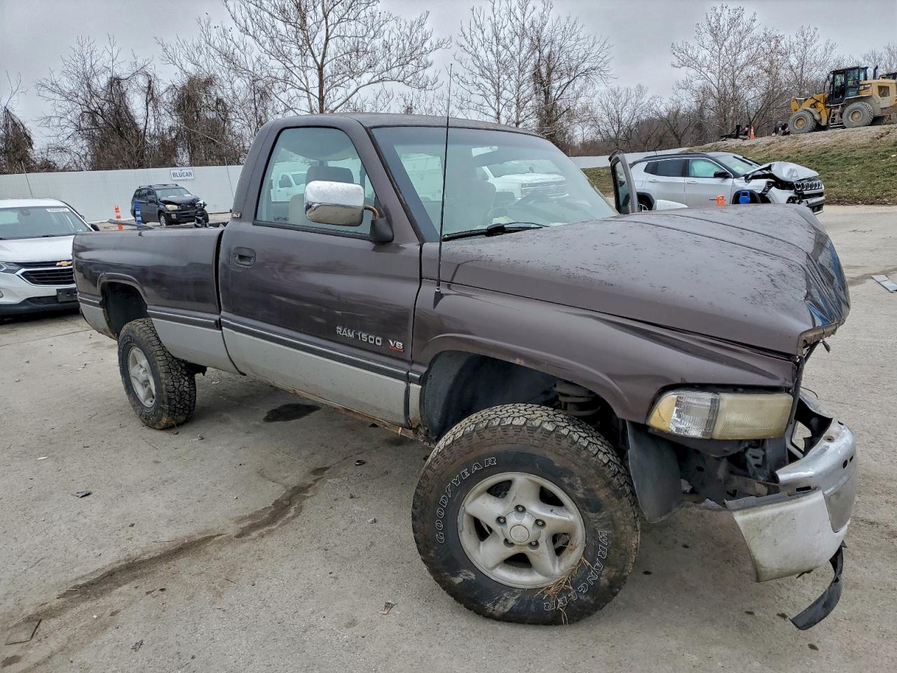 1997 Dodge Ram 1500 Brown vin: 1B7HF16Y3VJ548824