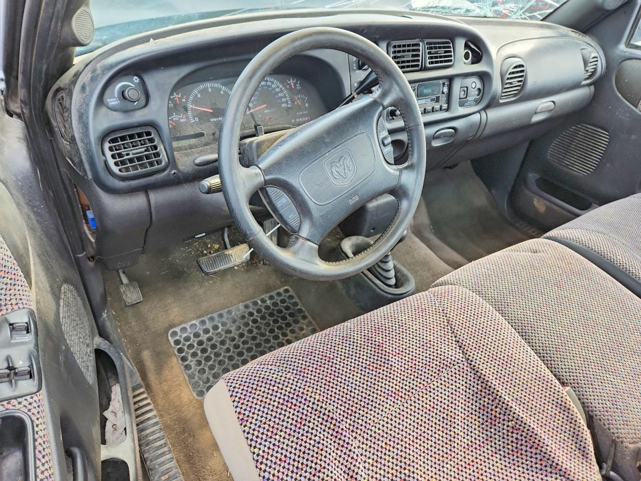 1998 Dodge Ram 1500 Black vin: 1B7HF16Y3WS599395