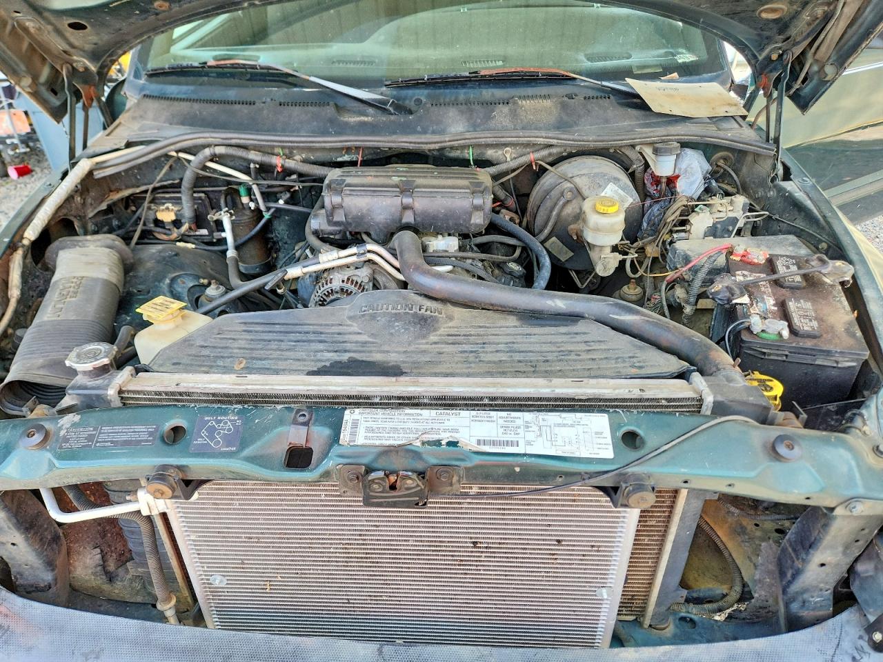 1999 Dodge Ram 1500 Green vin: 1B7HF16Y3XS272867