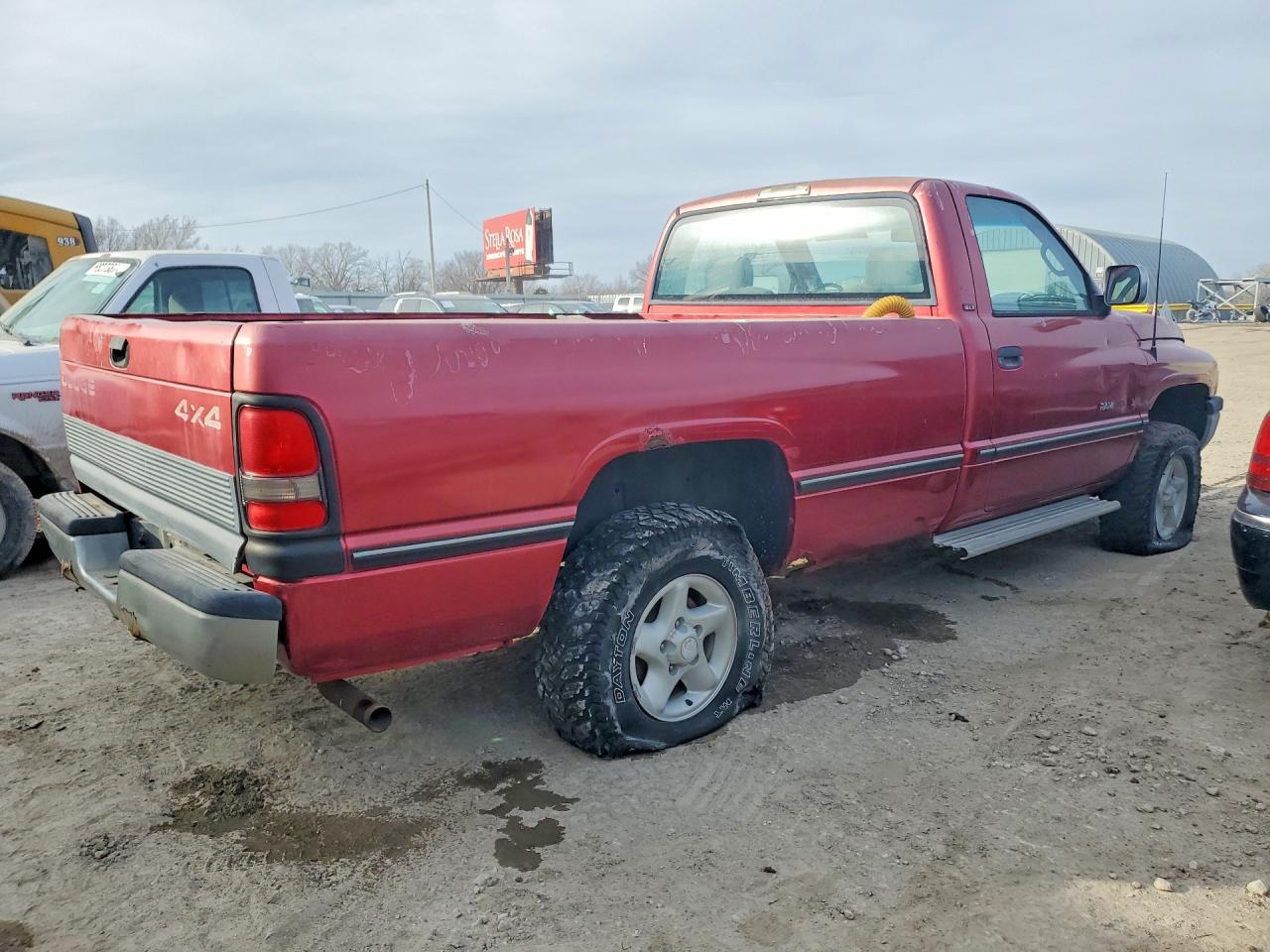 1997 Dodge Ram 1500 White vin: 1B7HF16Y4VJ522653