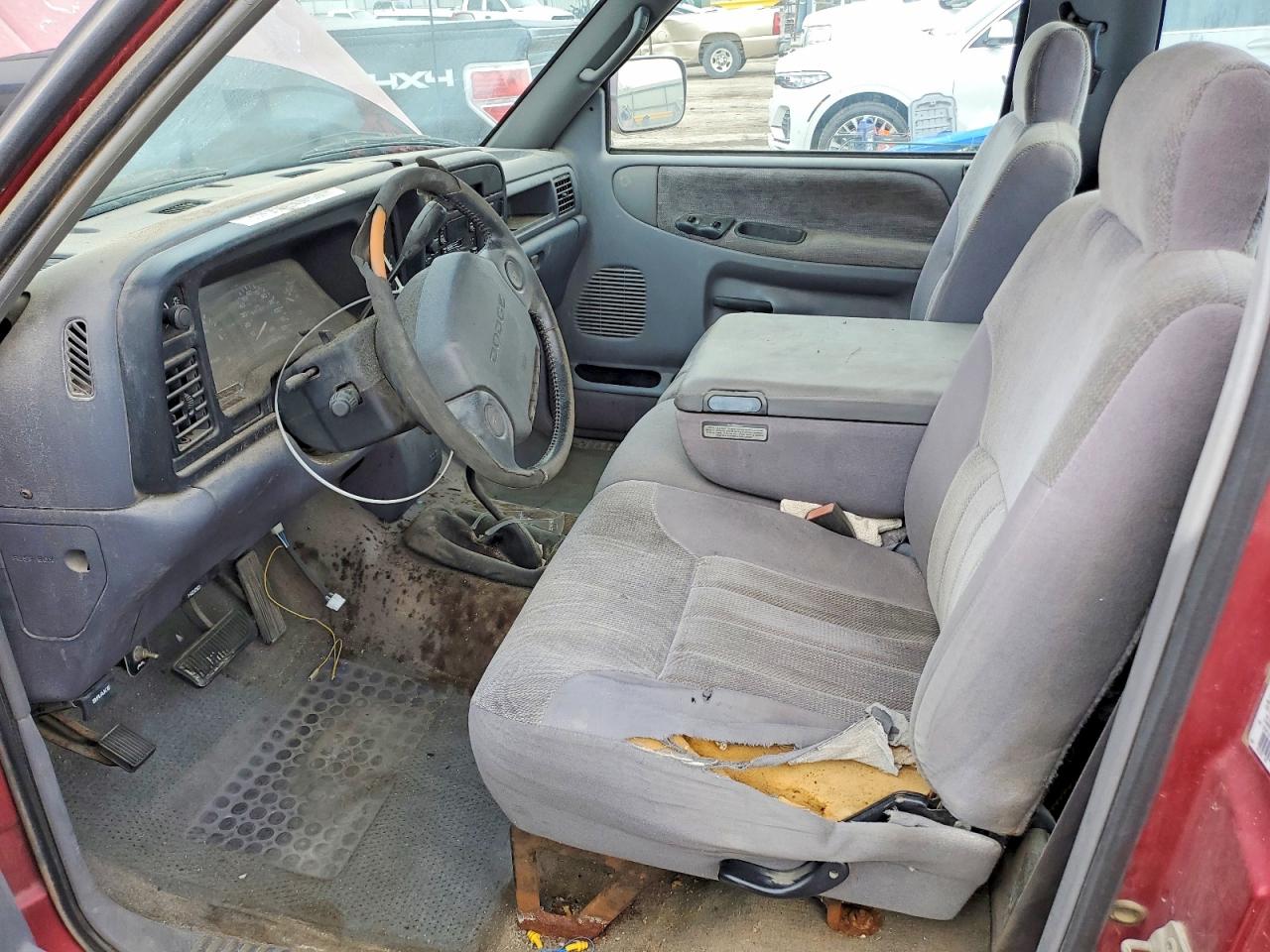 1997 Dodge Ram 1500 White vin: 1B7HF16Y4VJ522653