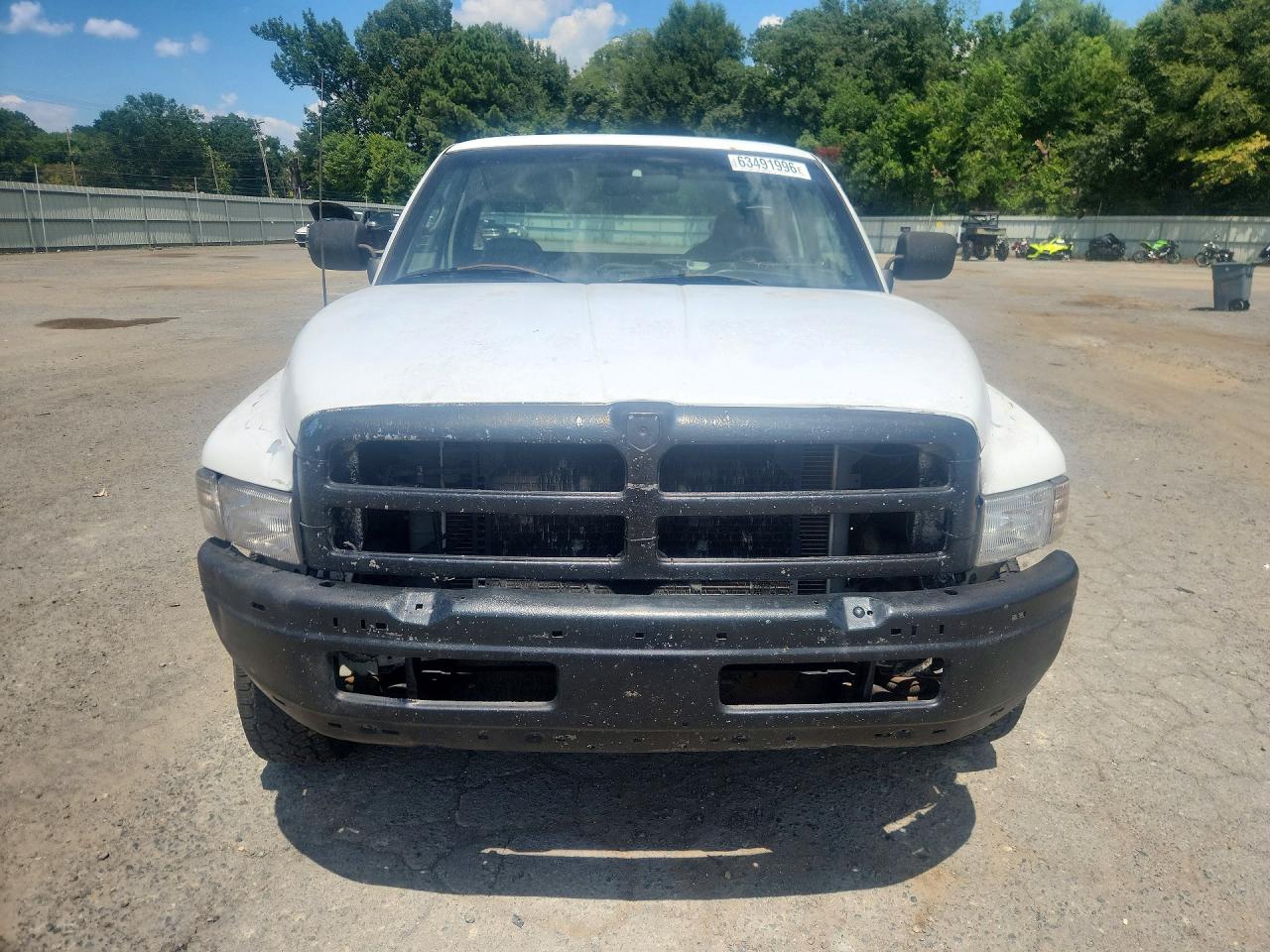1997 Dodge Ram 1500 White vin: 1B7HF16Y7VS226648