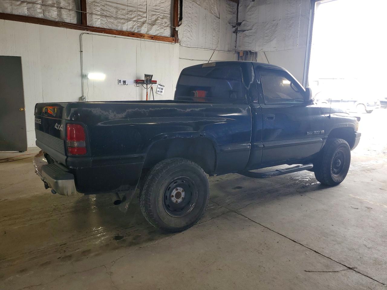 1999 Dodge Ram 1500 Black vin: 1B7HF16Y9XS236598