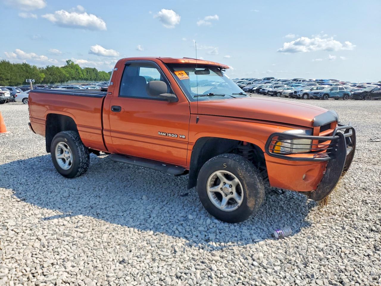 2001 Dodge Ram 1500 Orange vin: 1B7HF16Z01S144618