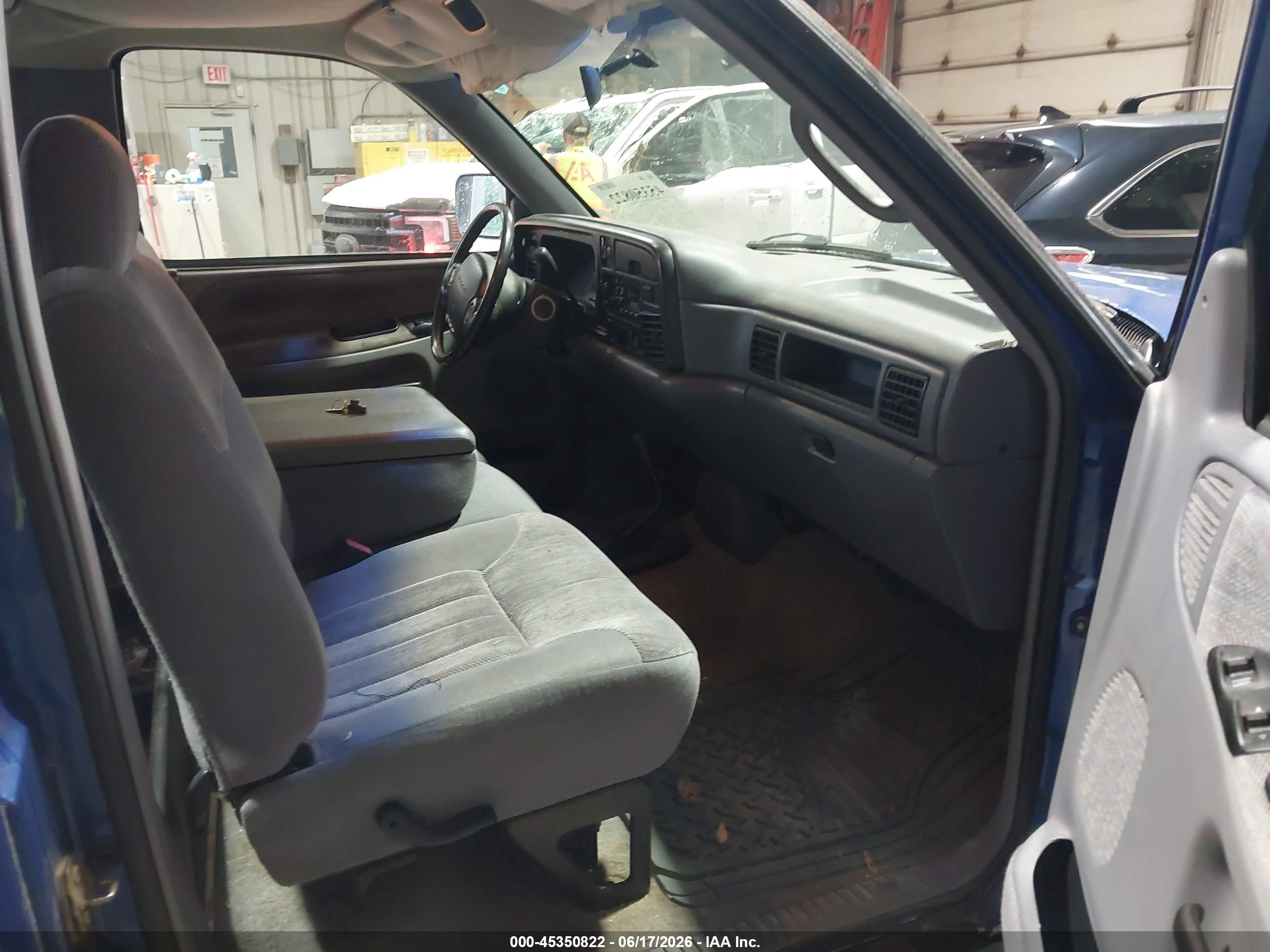 1997 Dodge Ram 1500 Lt Blue vin: 1B7HF16Z1VJ550922
