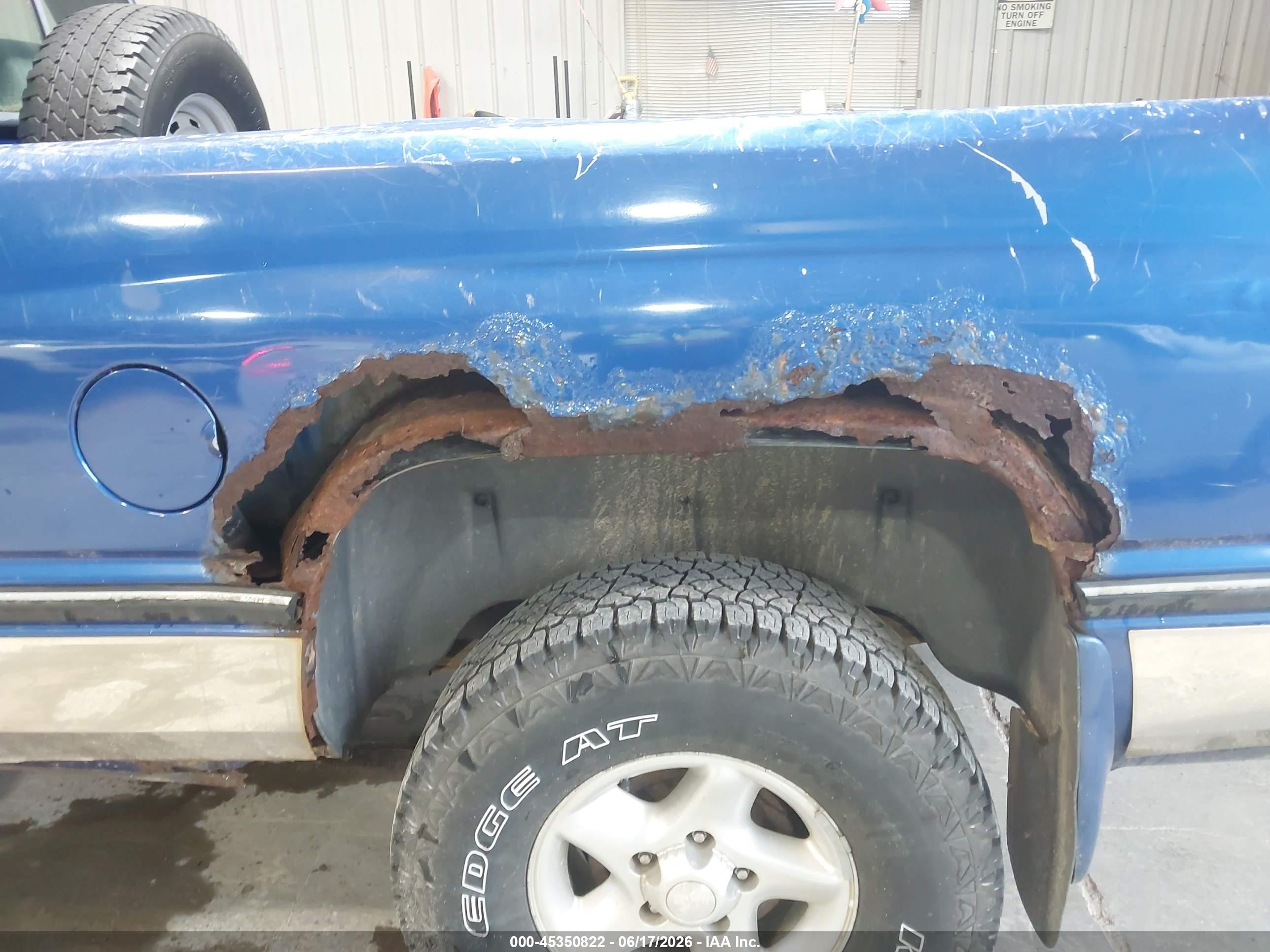 1997 Dodge Ram 1500 Lt Blue vin: 1B7HF16Z1VJ550922