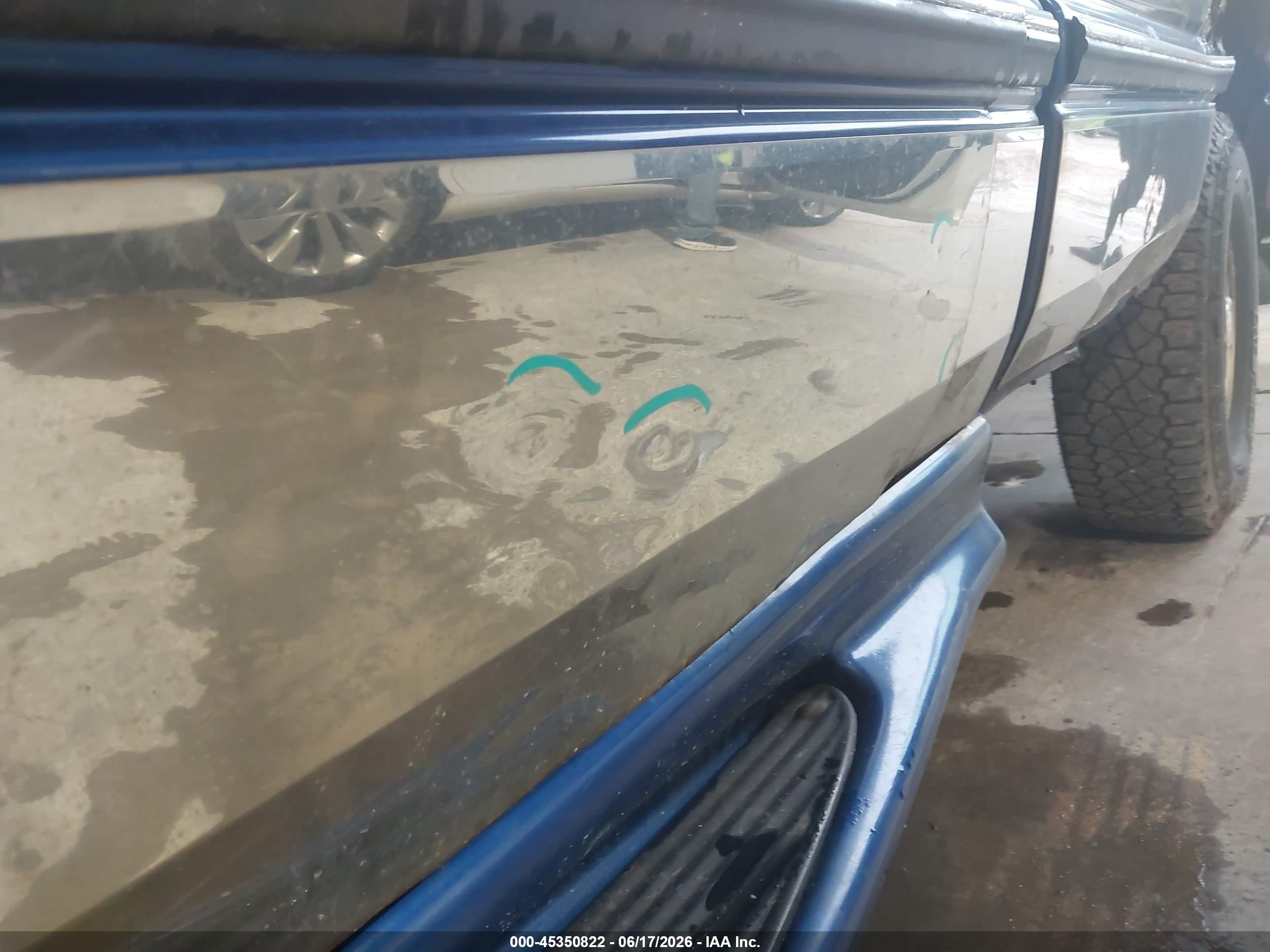 1997 Dodge Ram 1500 Lt Blue vin: 1B7HF16Z1VJ550922