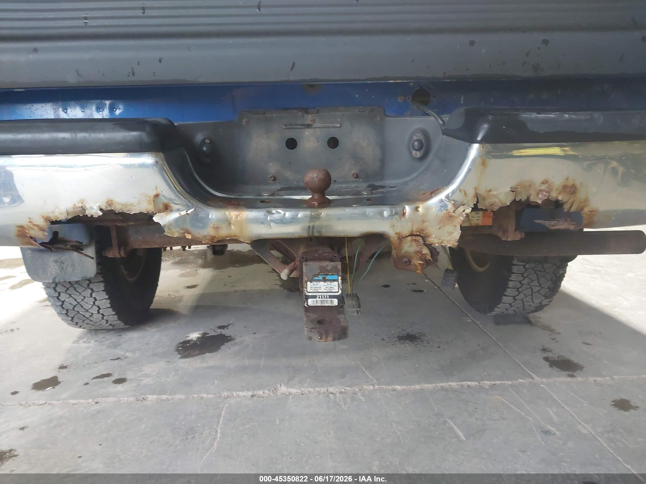 1997 Dodge Ram 1500 Lt Blue vin: 1B7HF16Z1VJ550922