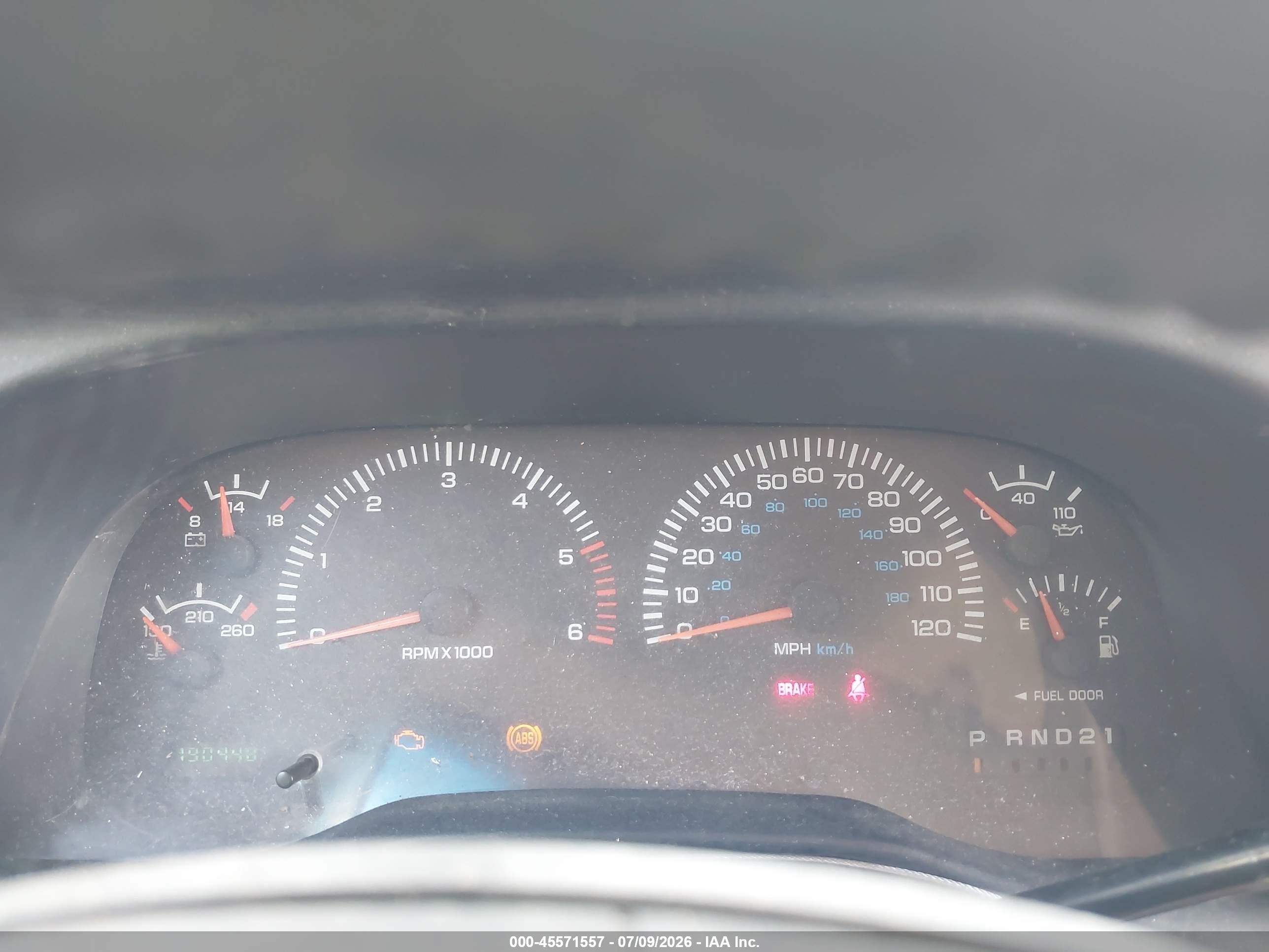 2001 Dodge Ram 1500 St Red vin: 1B7HF16Z21S182139