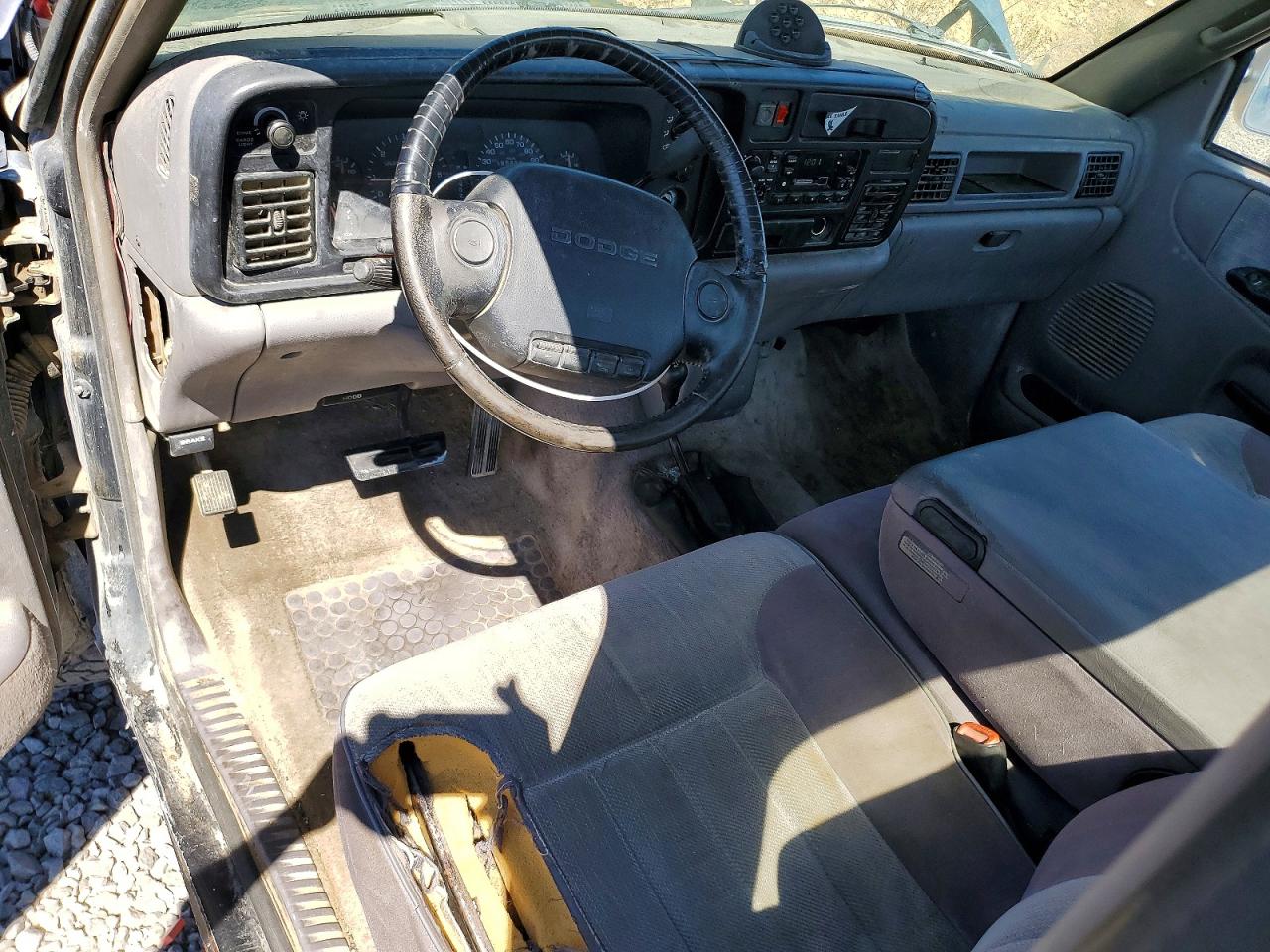 1995 Dodge Ram 1500 Black vin: 1B7HF16Z2SS252949