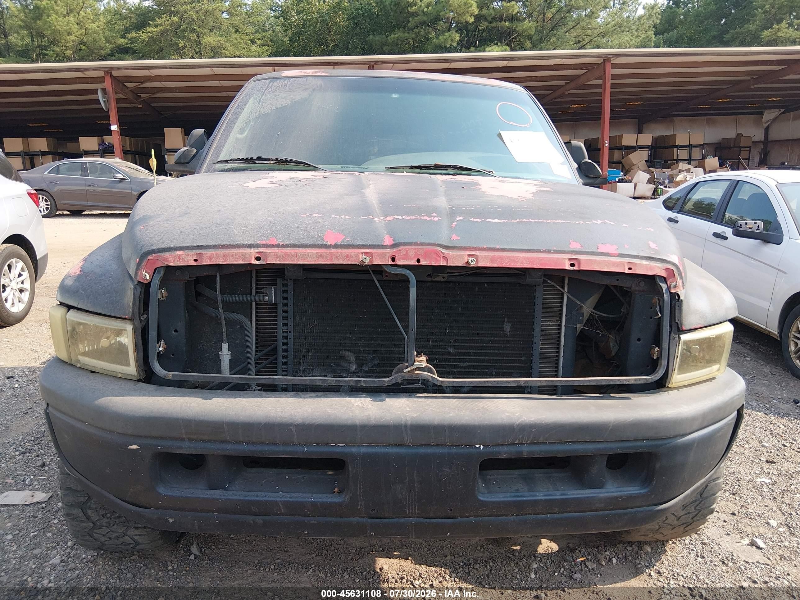 1998 Dodge Ram 1500 St Black vin: 1B7HF16Z5WS577956