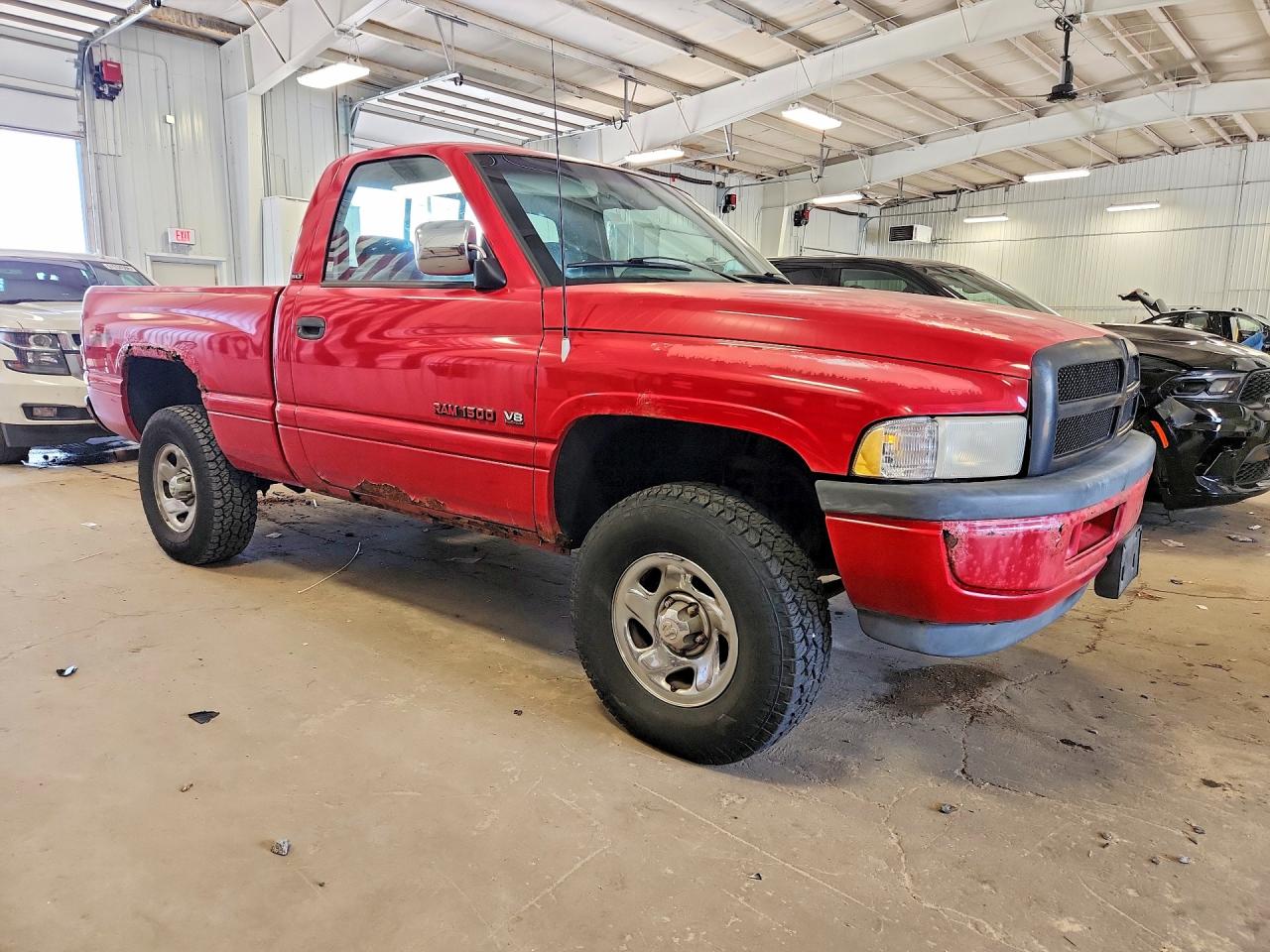 1995 Dodge Ram 1500 Красный vin: 1B7HF16Z6SS280916
