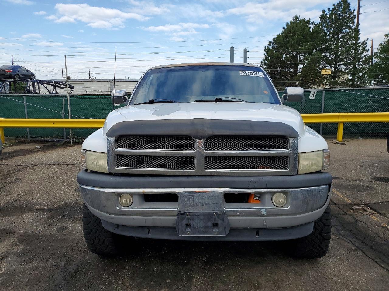 1997 Dodge Ram 1500 White vin: 1B7HF16Z6VJ502476