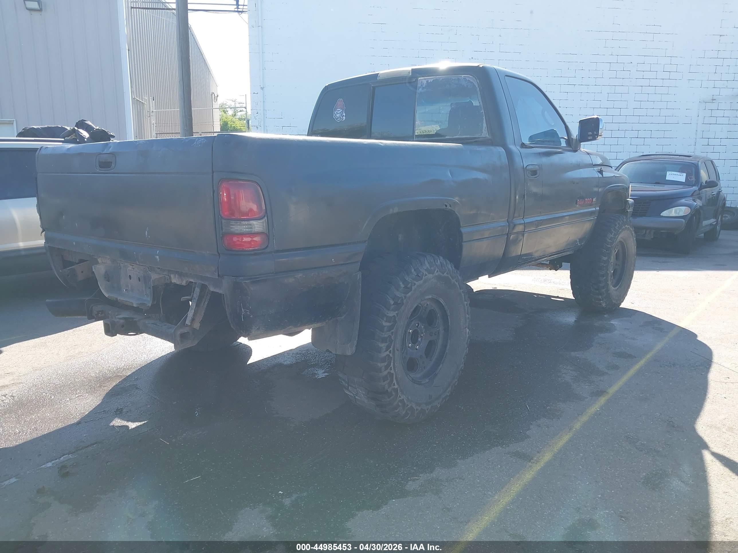 1997 Dodge Ram 1500 Lt Black vin: 1B7HF16Z6VJ516376