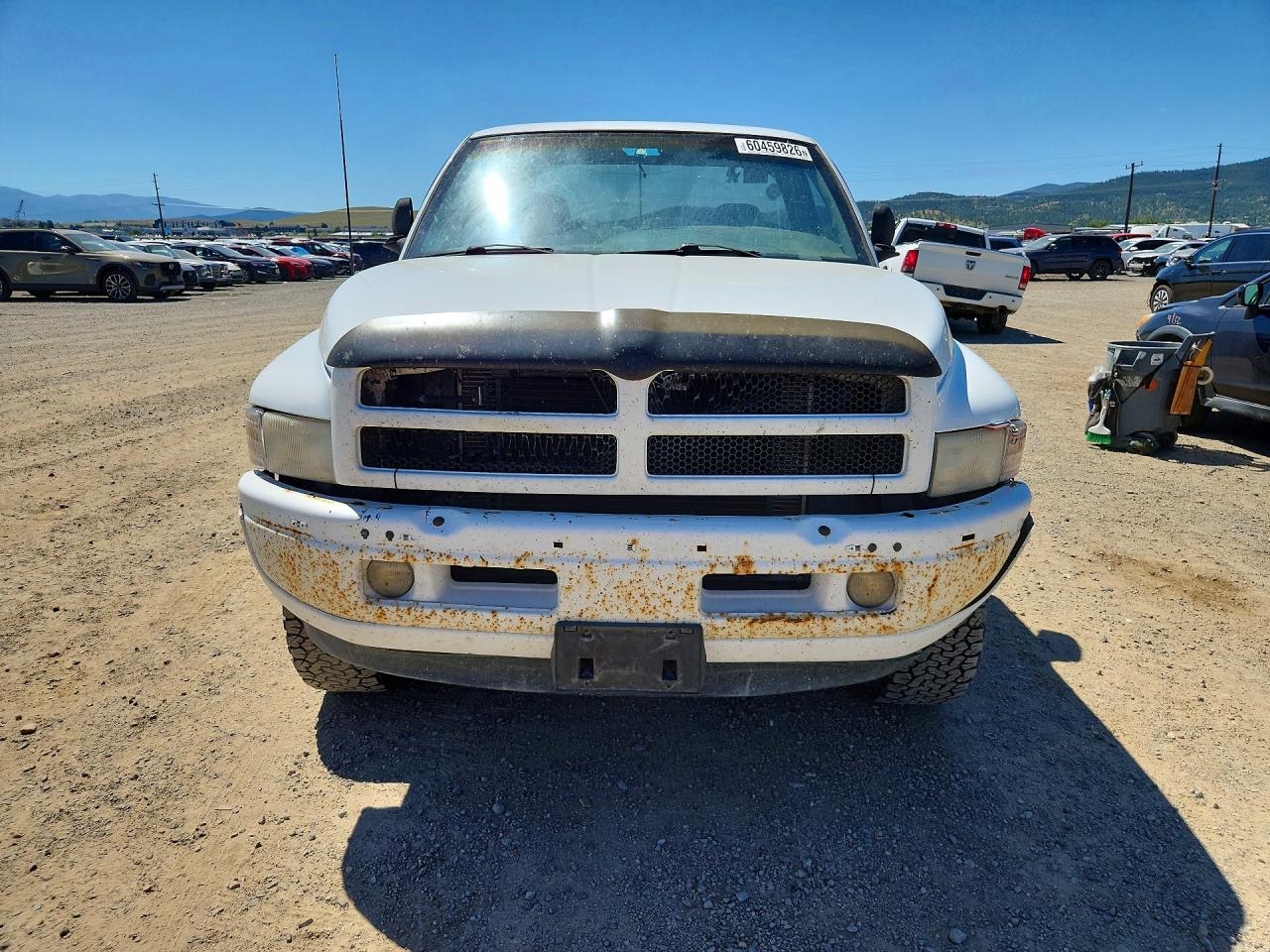 1998 Dodge Ram 1500 White vin: 1B7HF16Z7WS509495