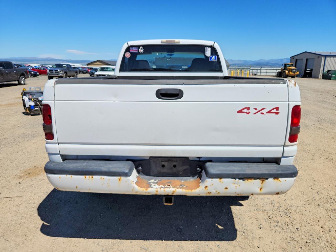 1998 Dodge Ram 1500 White vin: 1B7HF16Z7WS509495