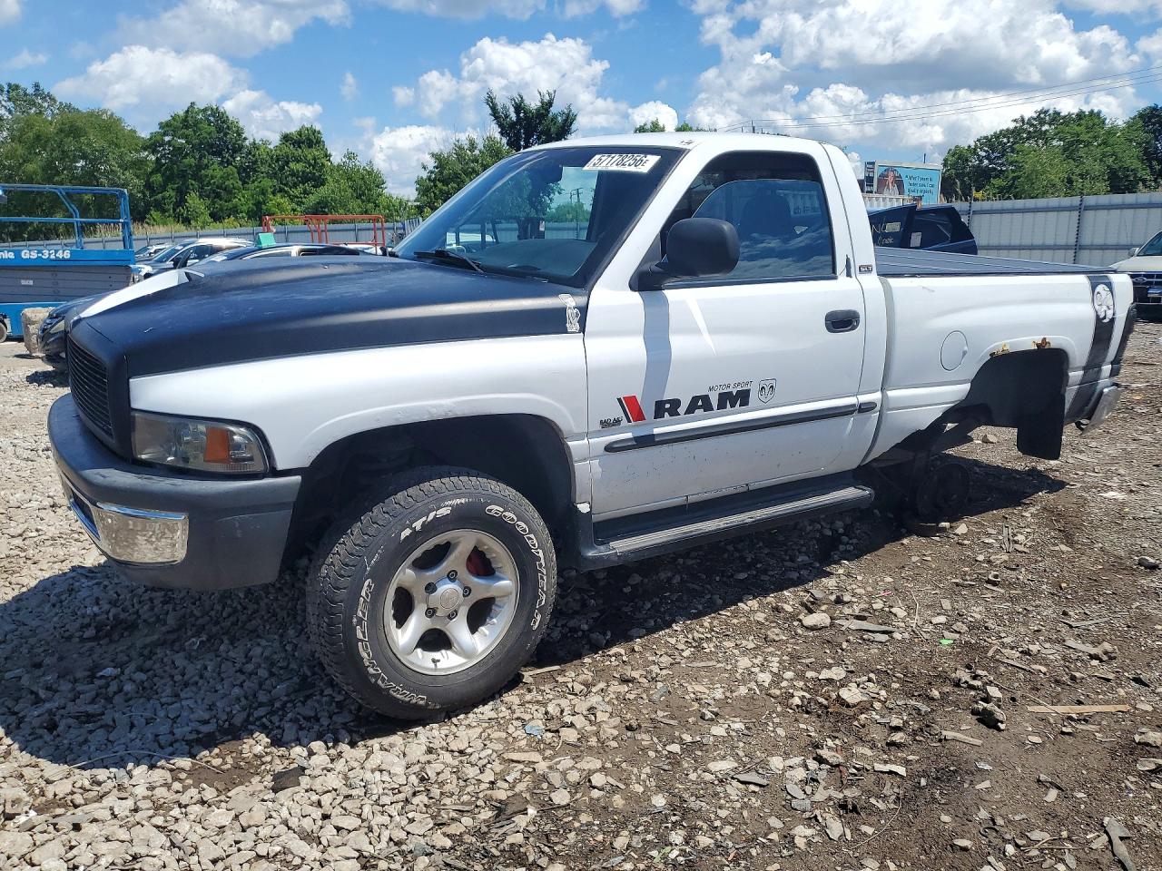2001 Dodge Ram 1500 White vin: 1B7HF16Z91S106045