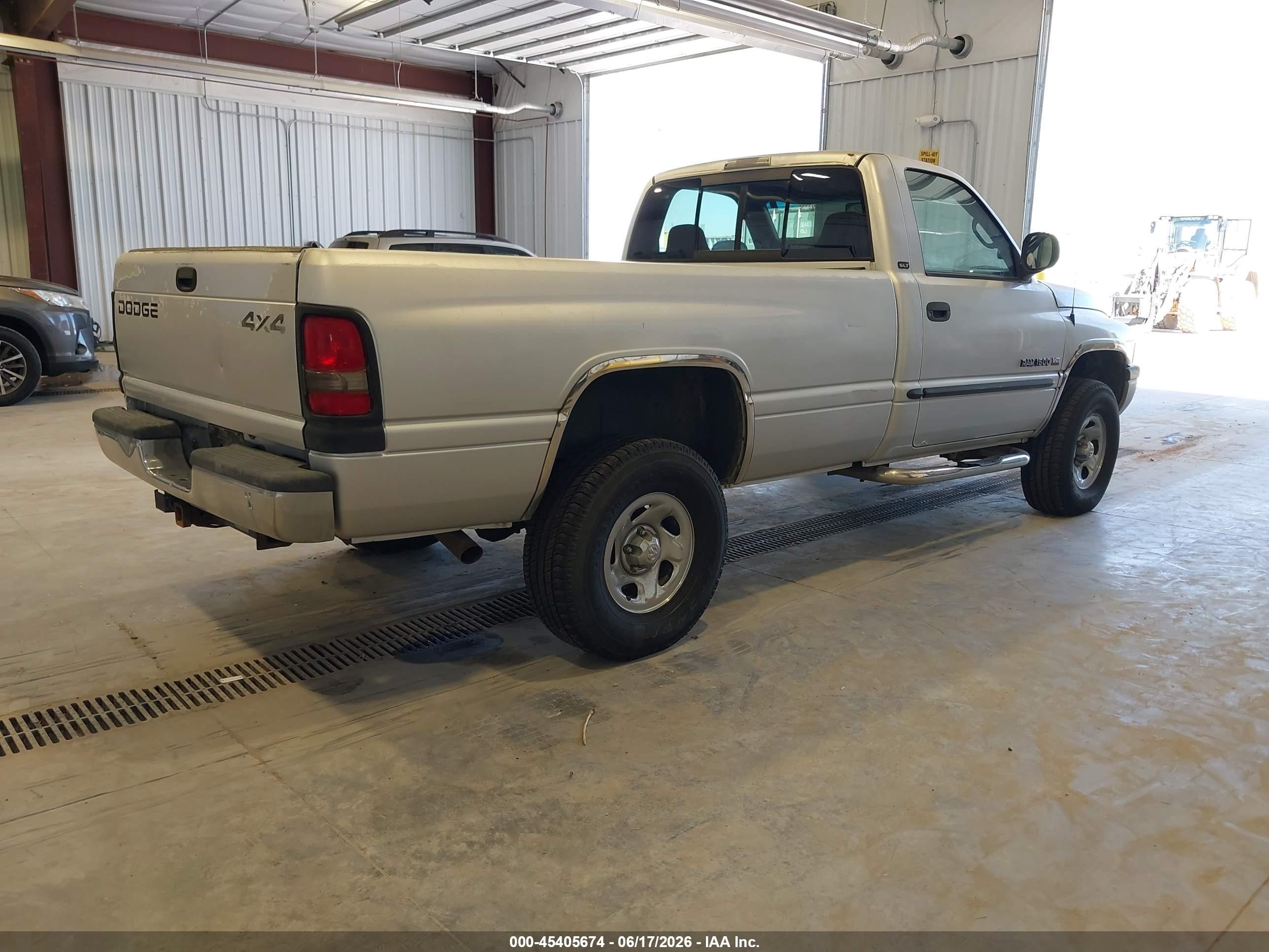 2001 Dodge Ram 1500 St Silver vin: 1B7HF16Z91S228520