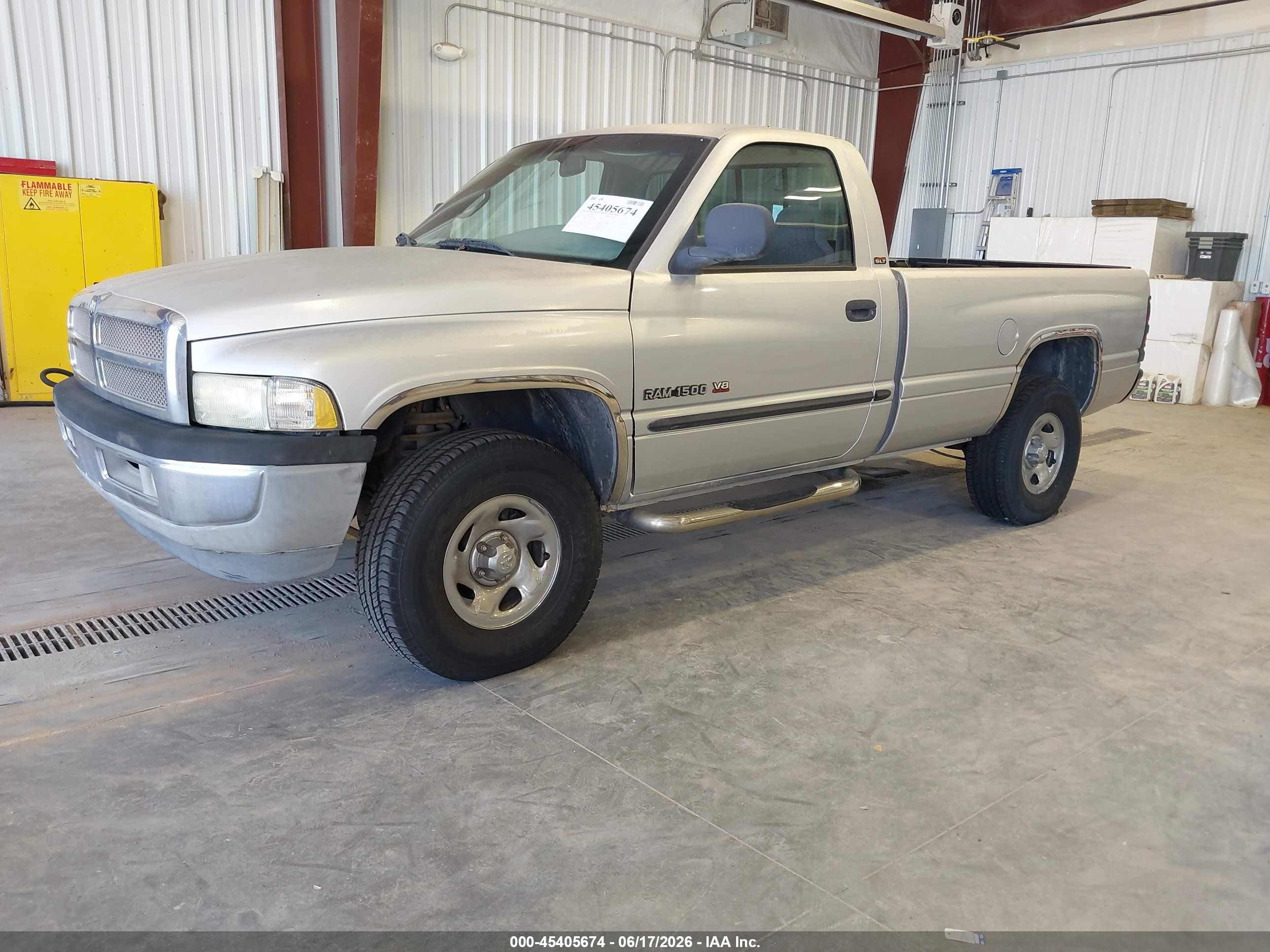 2001 Dodge Ram 1500 St Silver vin: 1B7HF16Z91S228520