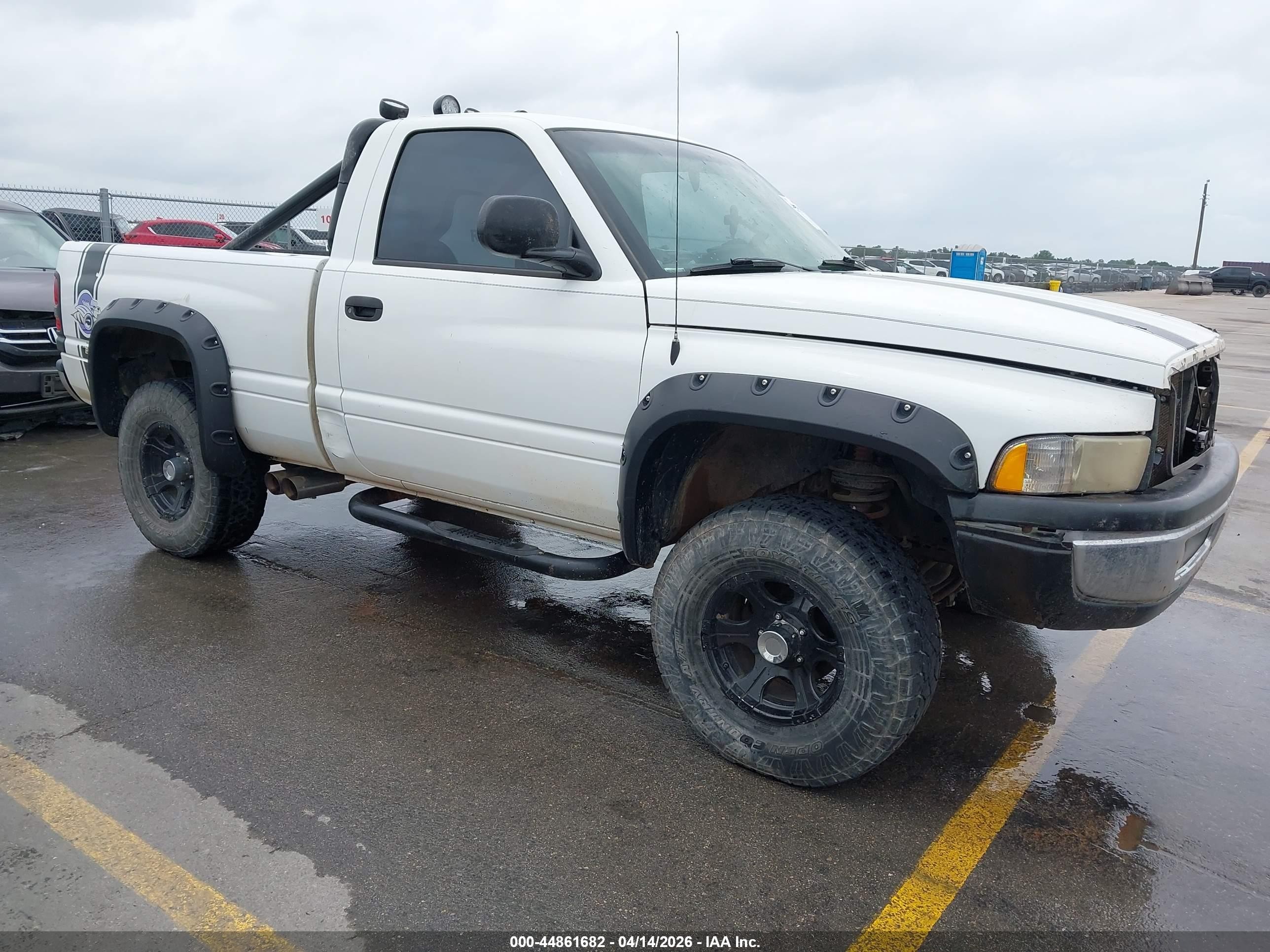 1999 Dodge Ram 1500 St White vin: 1B7HF16Z9XS320574