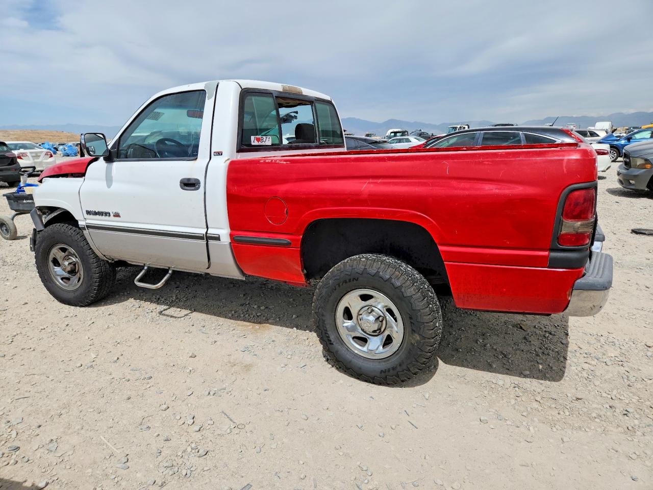 1995 Dodge Ram 1500 Red vin: 1B7HF16ZXSS309544