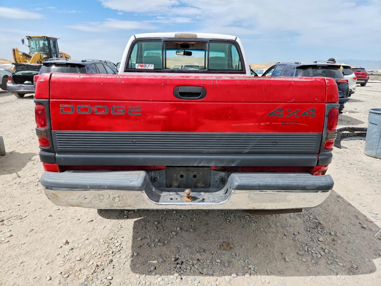 1995 Dodge Ram 1500 Red vin: 1B7HF16ZXSS309544