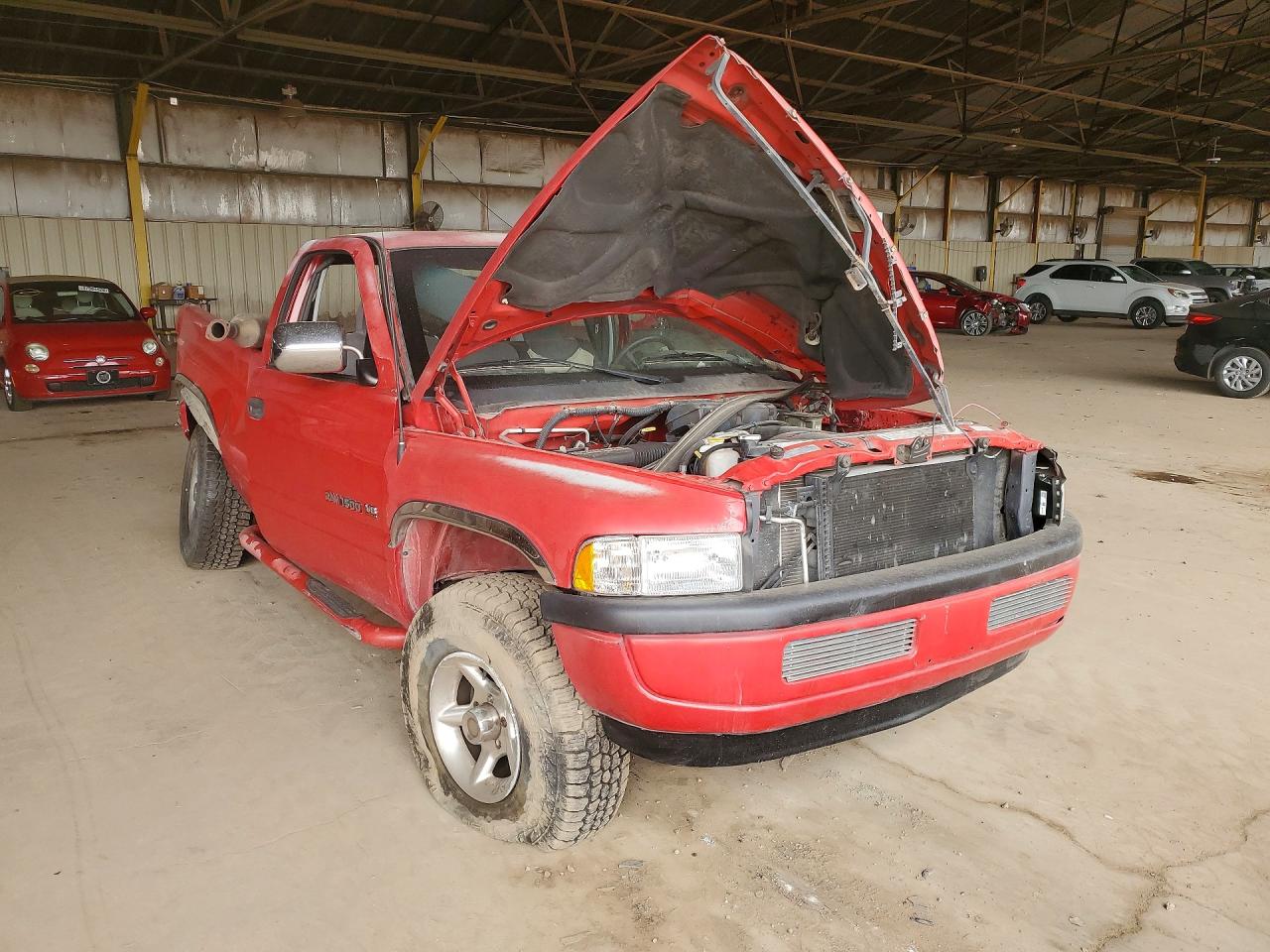 1997 Dodge Ram Red vin: 1B7HF16ZXVS267980