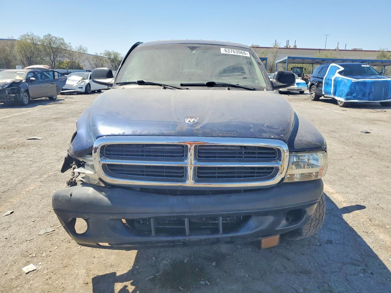 2001 Dodge Dakota Quad Blue vin: 1B7HG2AN01S280027