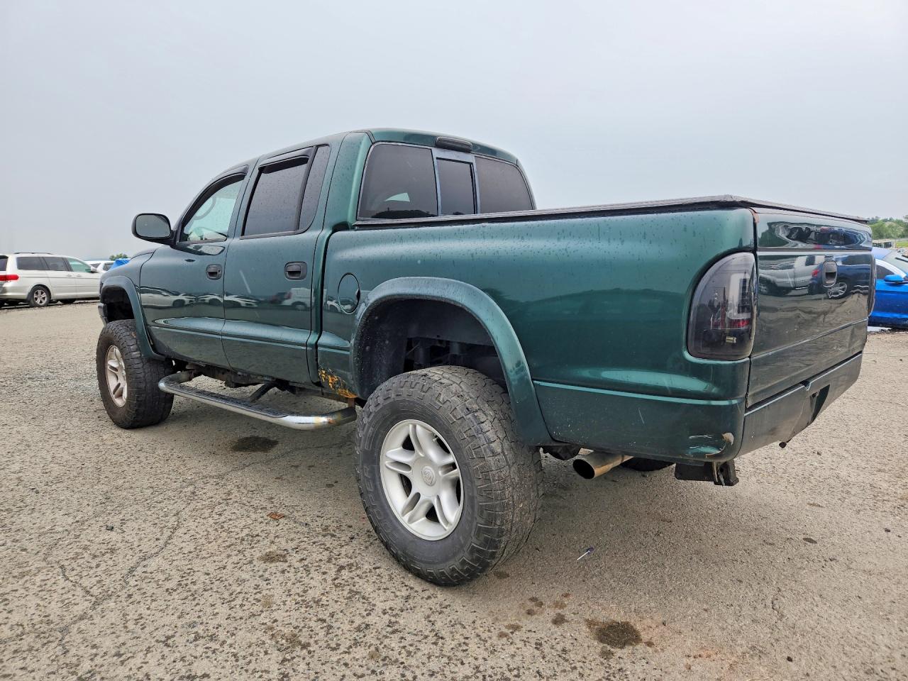 2001 Dodge Dakota Quad Green vin: 1B7HG2AN11S265567