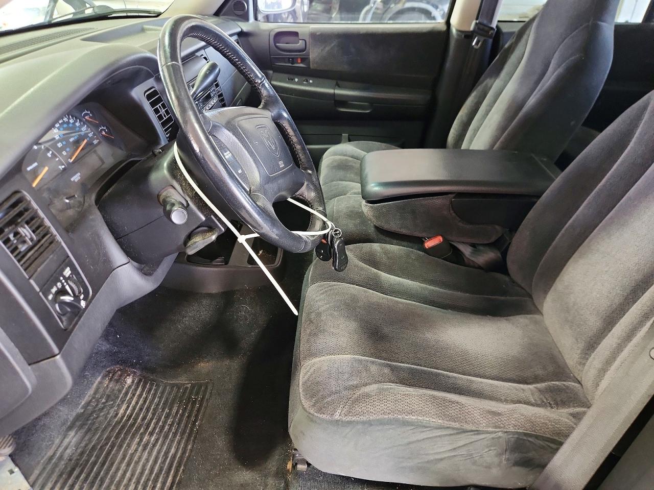 2001 Dodge Dakota Quad Синий vin: 1B7HG2AN71S347724