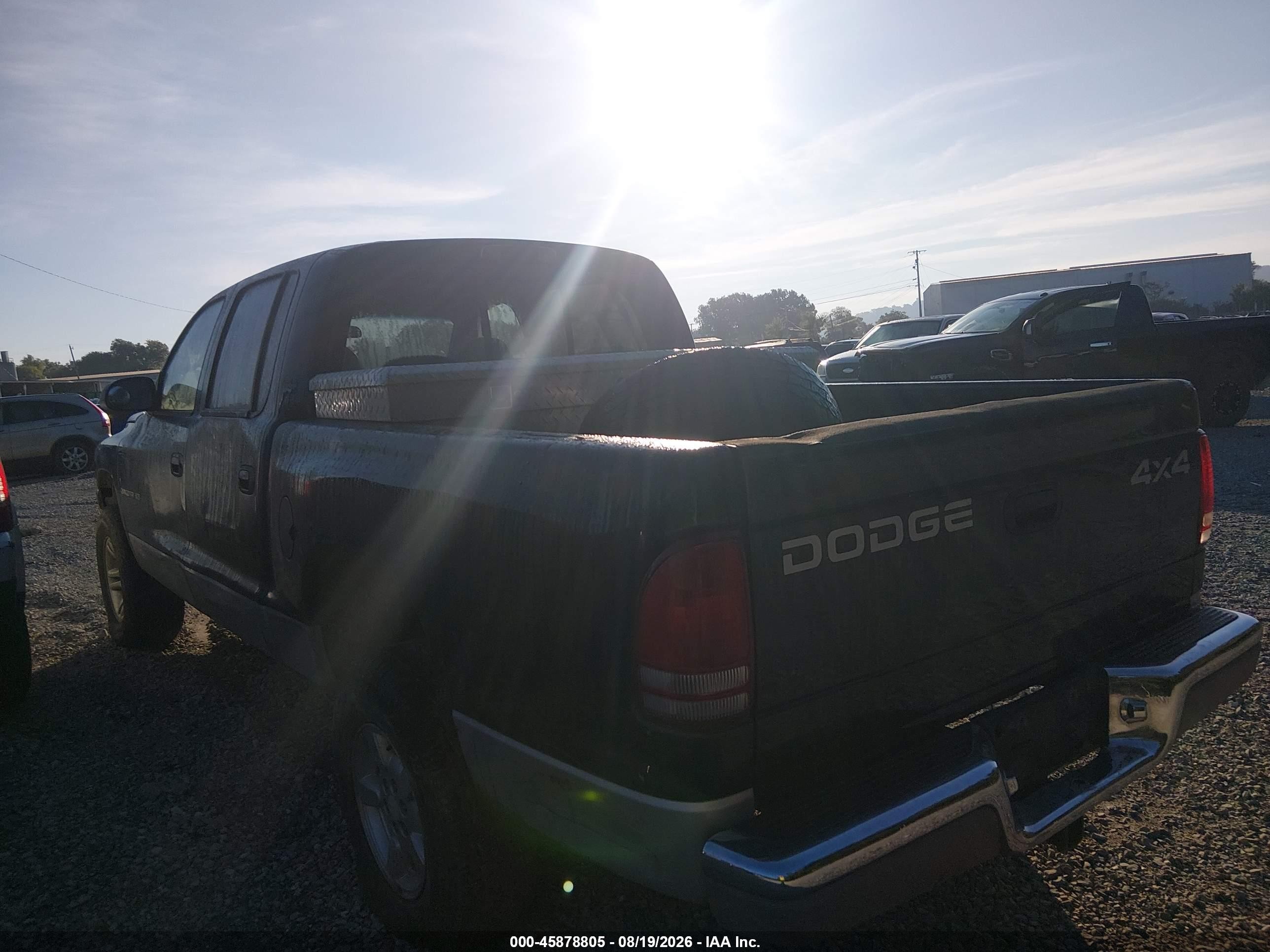 2001 Dodge Dakota Slt/sport Dark Blue vin: 1B7HG2AX31S240476
