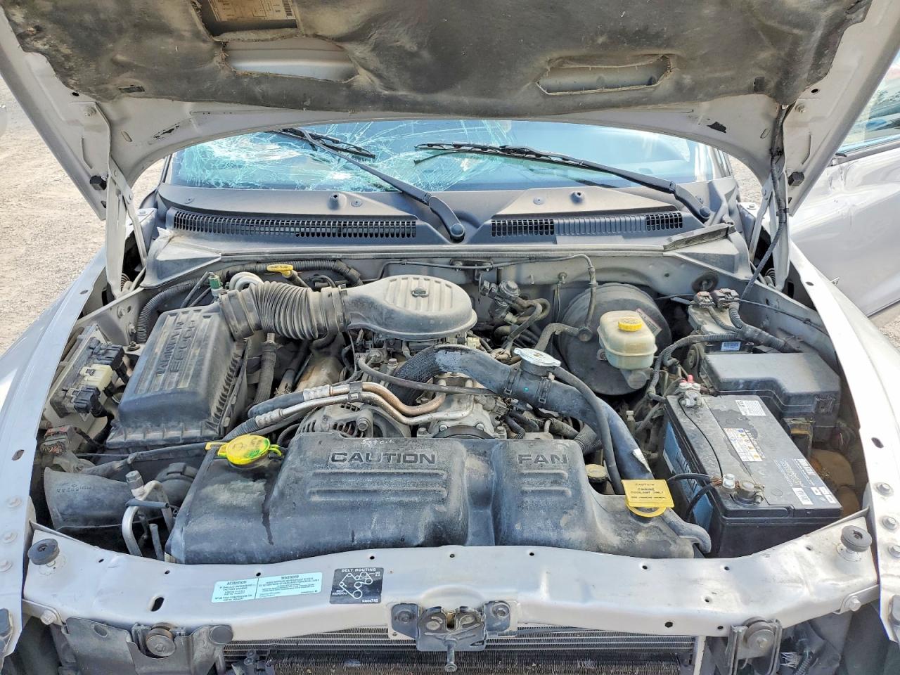 2000 Dodge Dakota 2wd Silver vin: 1B7HG2AZXYS726441