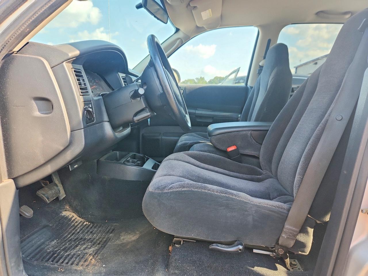 2002 Dodge Dakota Quad Sport Silver vin: 1B7HG38X42S696600