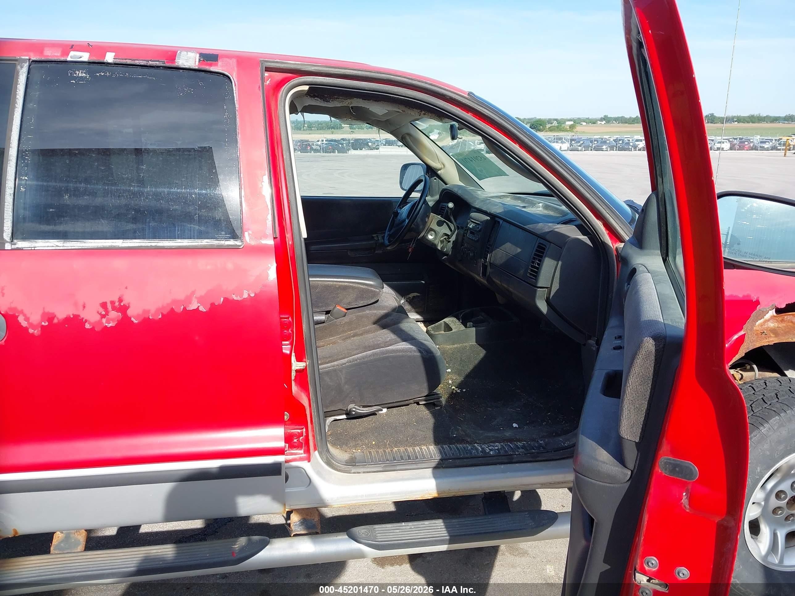 2002 Dodge Dakota Slt Red vin: 1B7HG48N02S588253