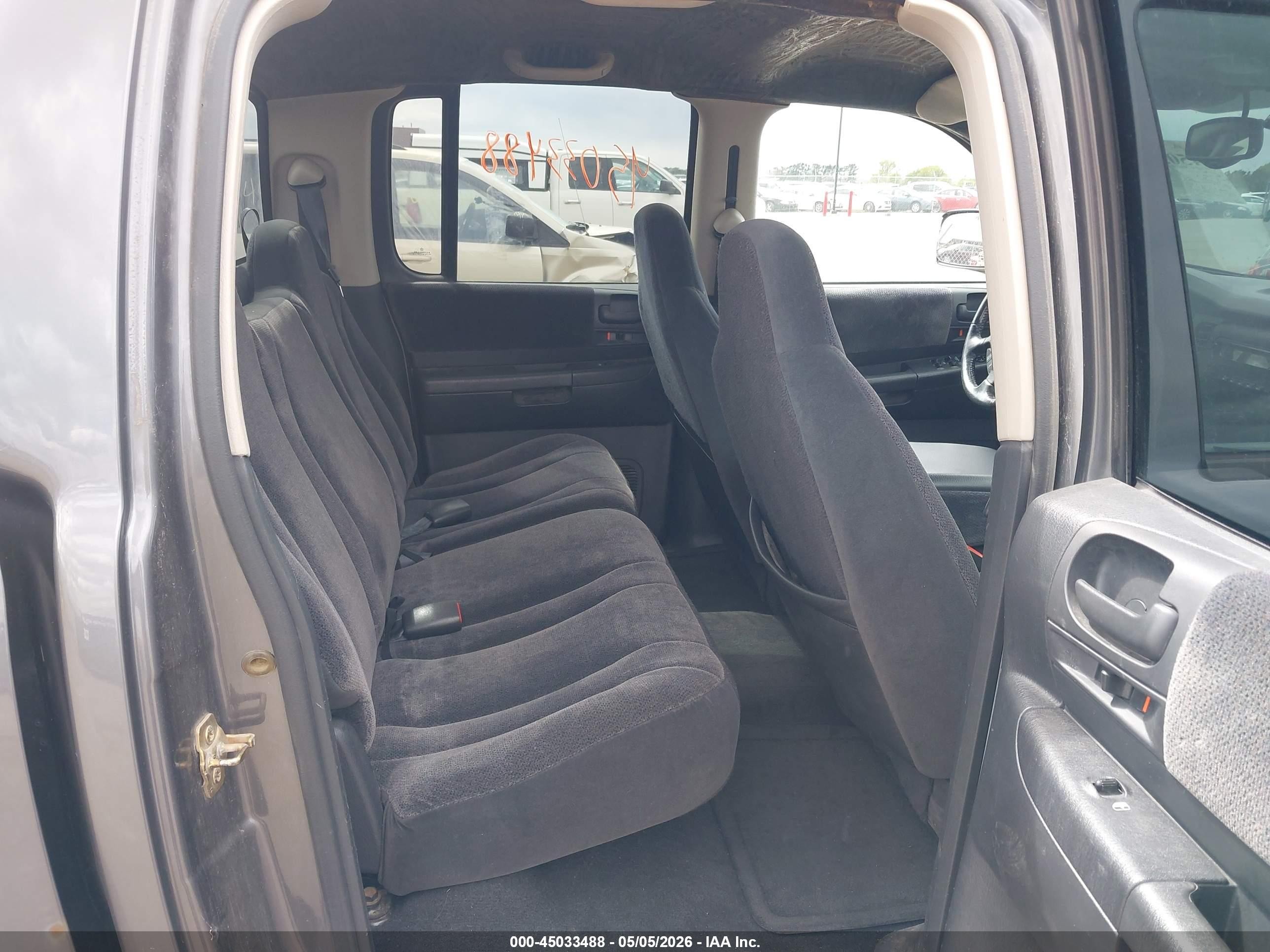 2002 Dodge Dakota Slt Серый vin: 1B7HG48N32S657727