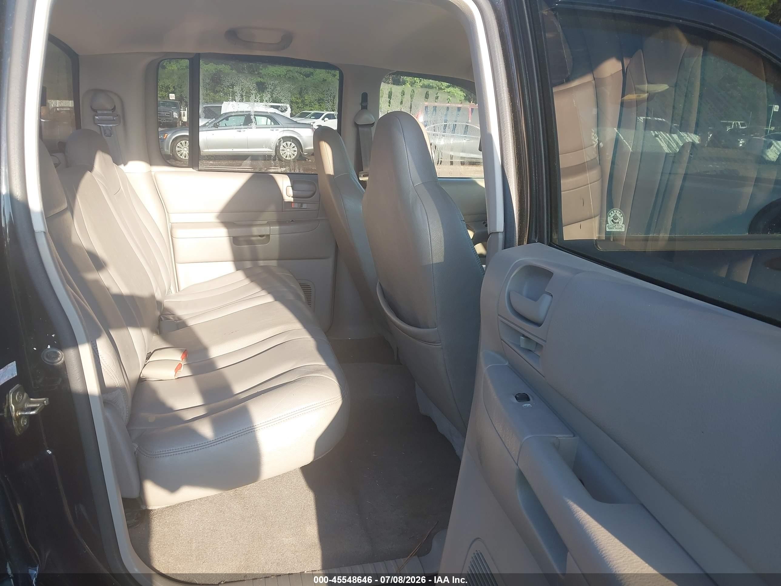 2002 Dodge Dakota Slt Черный vin: 1B7HG48N42S555840