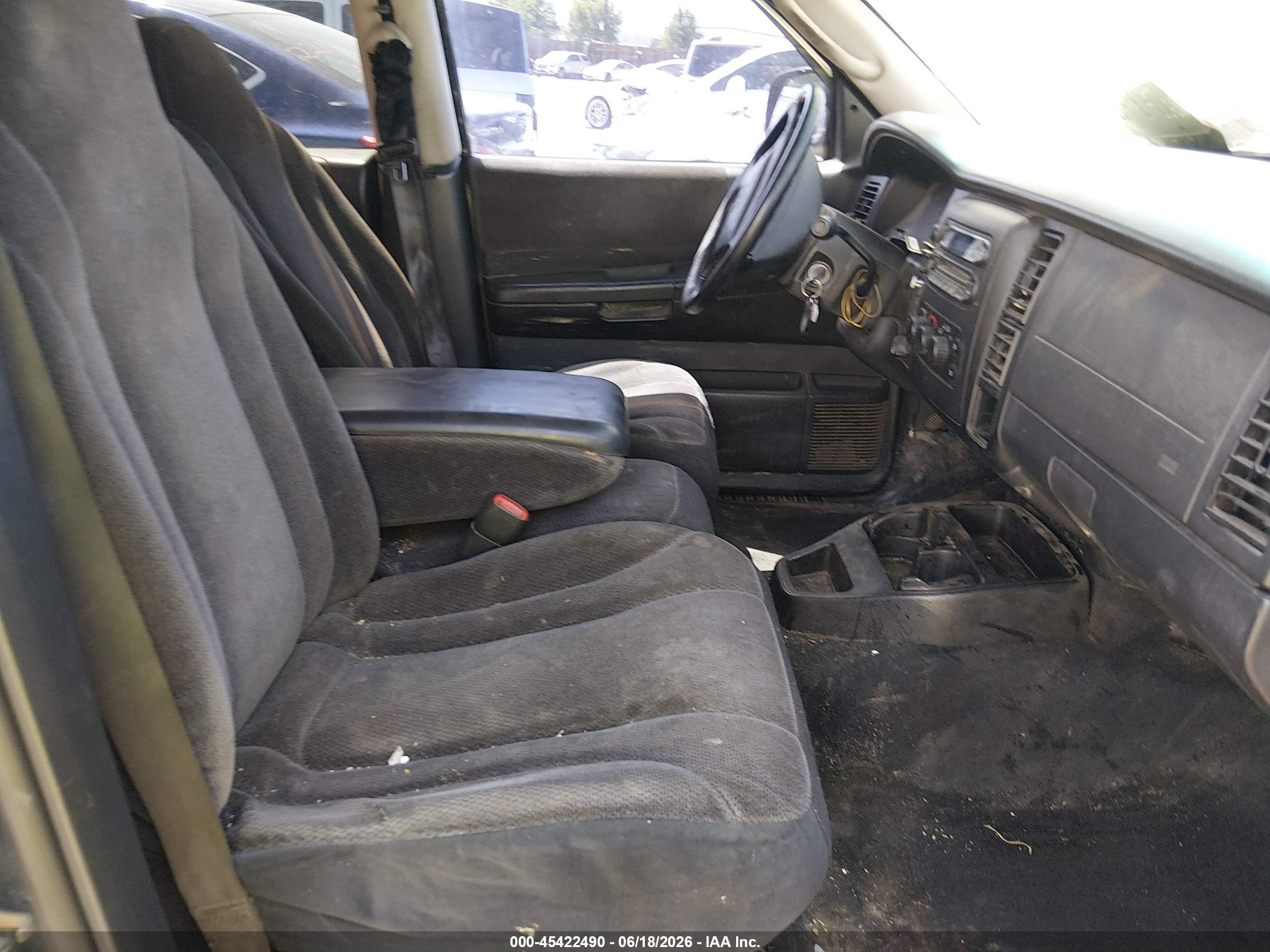 2002 Dodge Dakota Slt Синий vin: 1B7HG48N82S637151